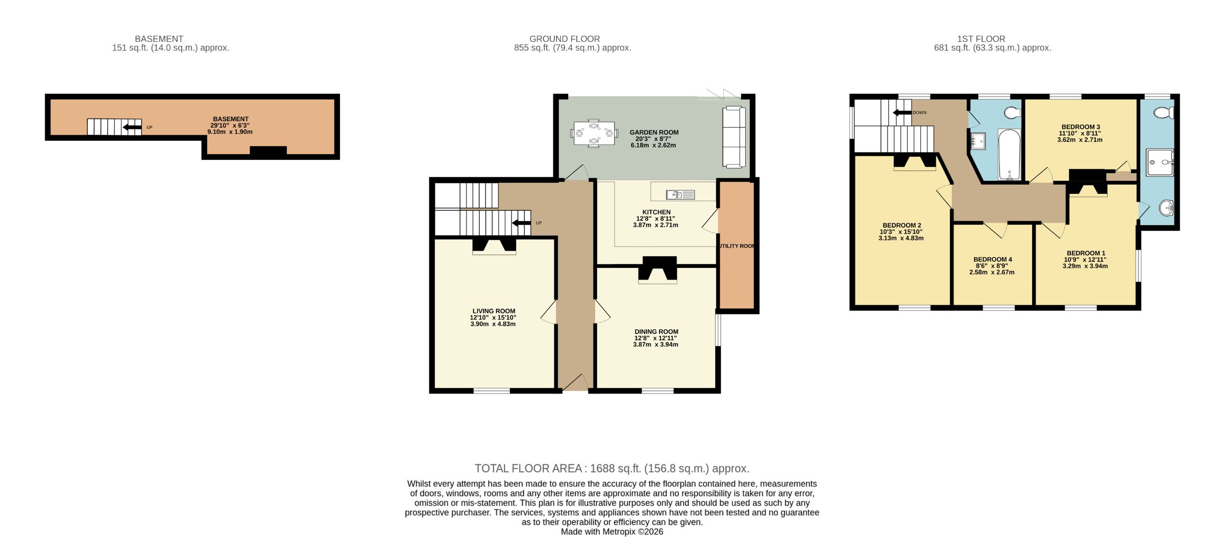 43 East Street, Faversham floorplan