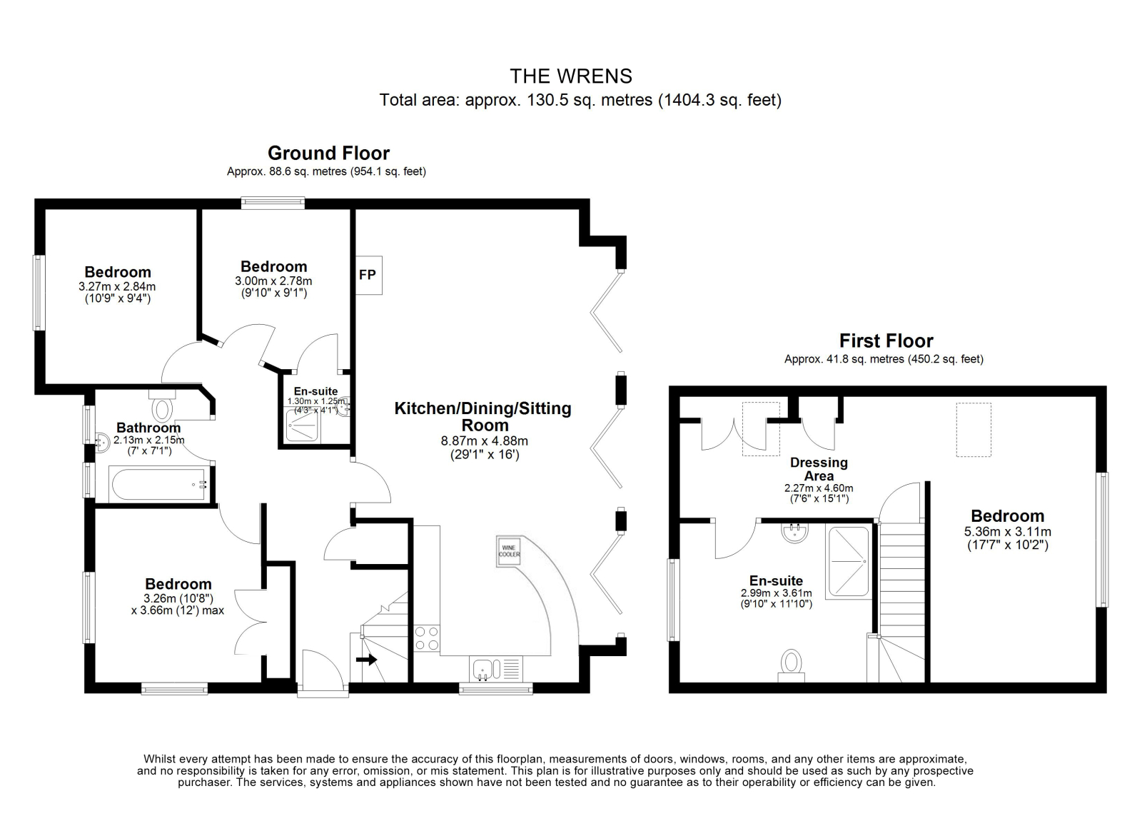 The Wrens, Access via Valley Caravan Park, Polzeath floorplan