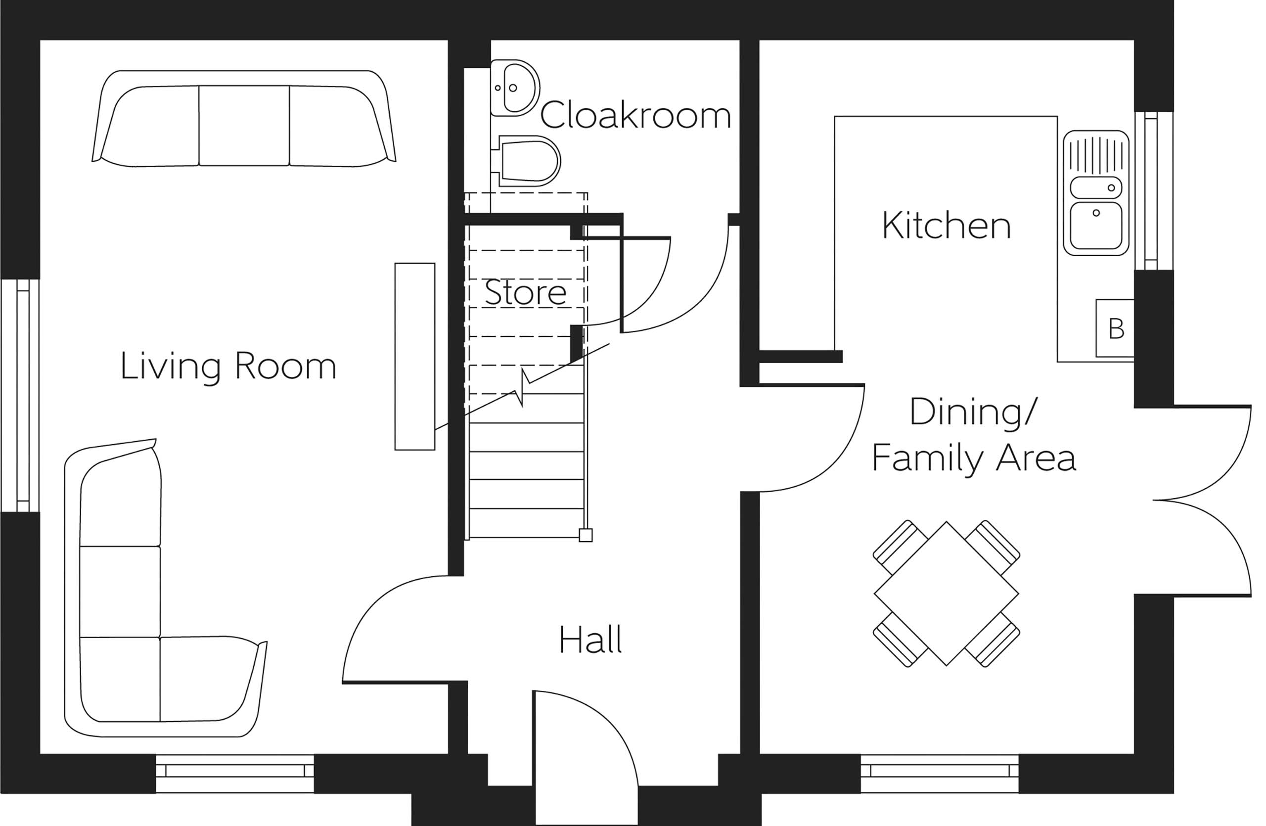 380, Oatslie Road, Auchendinny floorplan