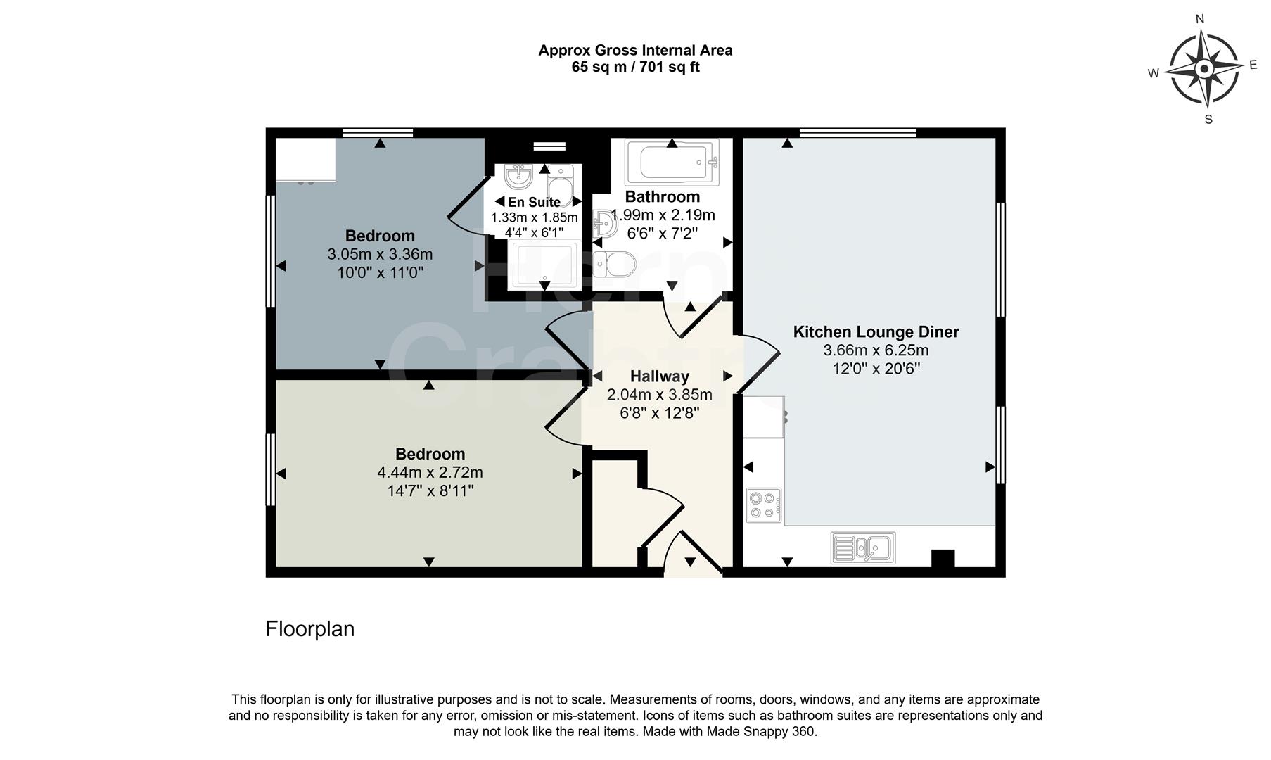 134, Heol Nant Glandulas, Cardiff floorplan