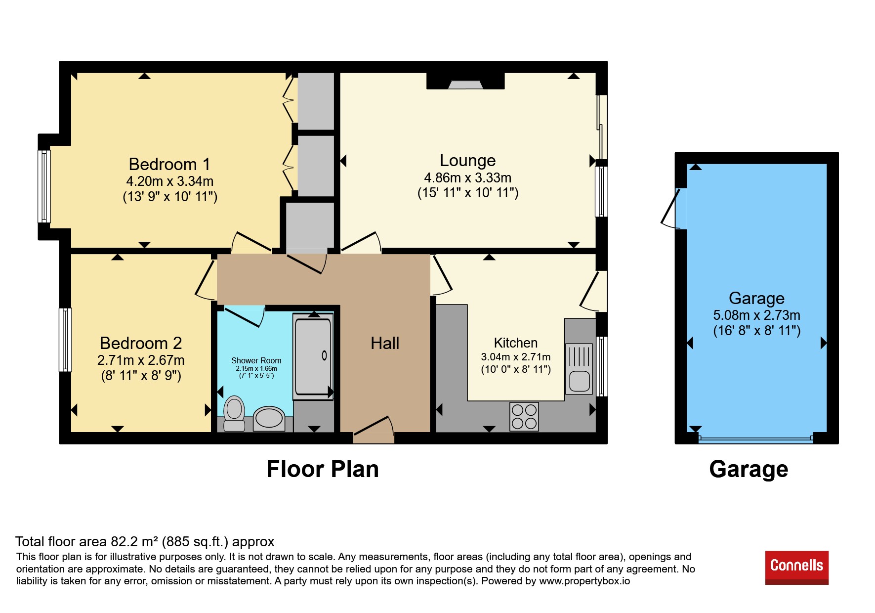 51, Anderson Drive, Leamington Spa floorplan