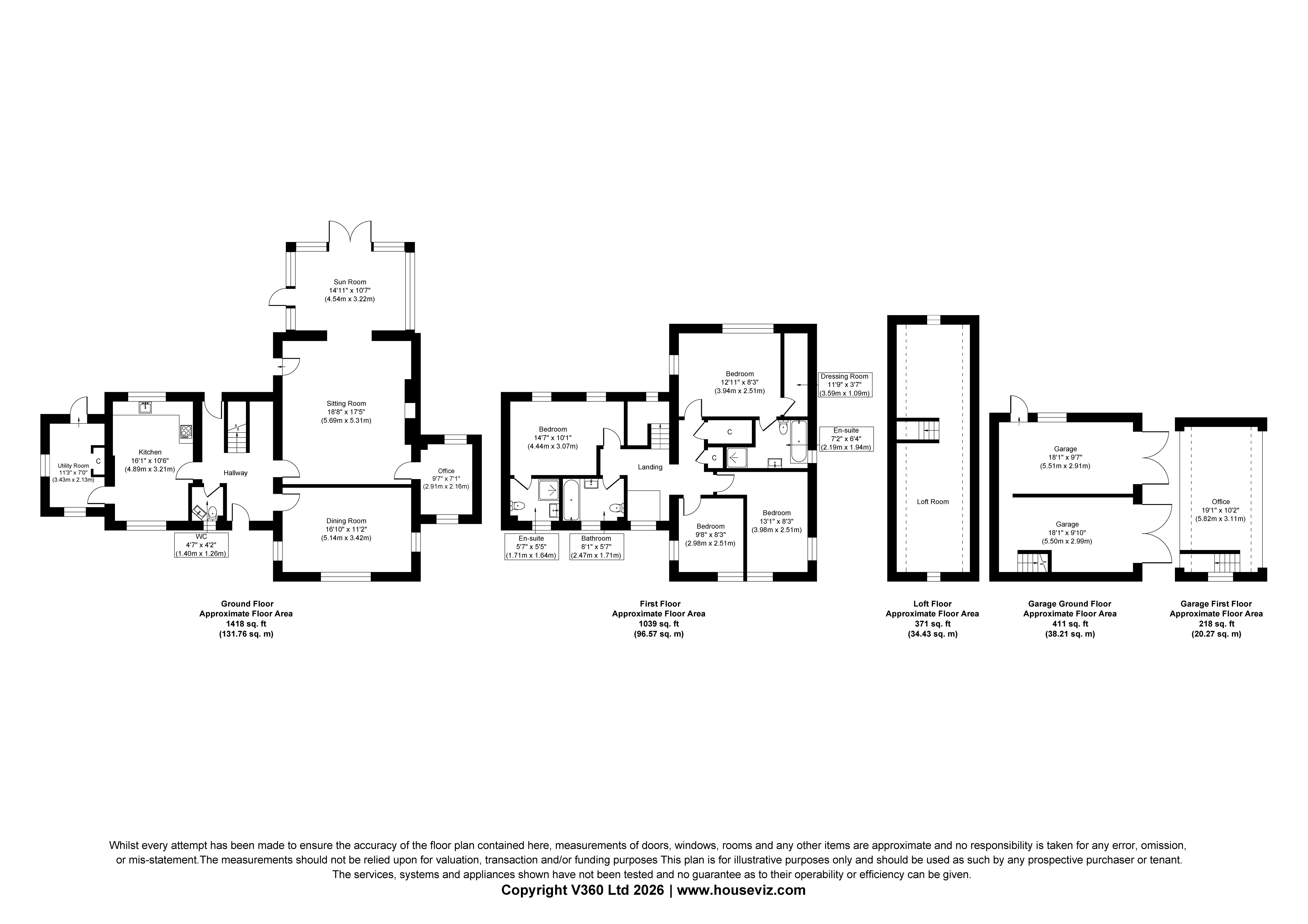 7, Hermitage Meadow, Sudbury floorplan