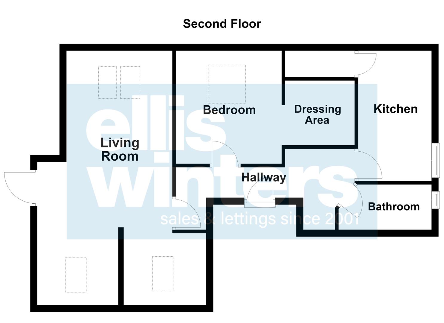 Flat 10, Brent Court, Boxworth End, Swavesey floorplan