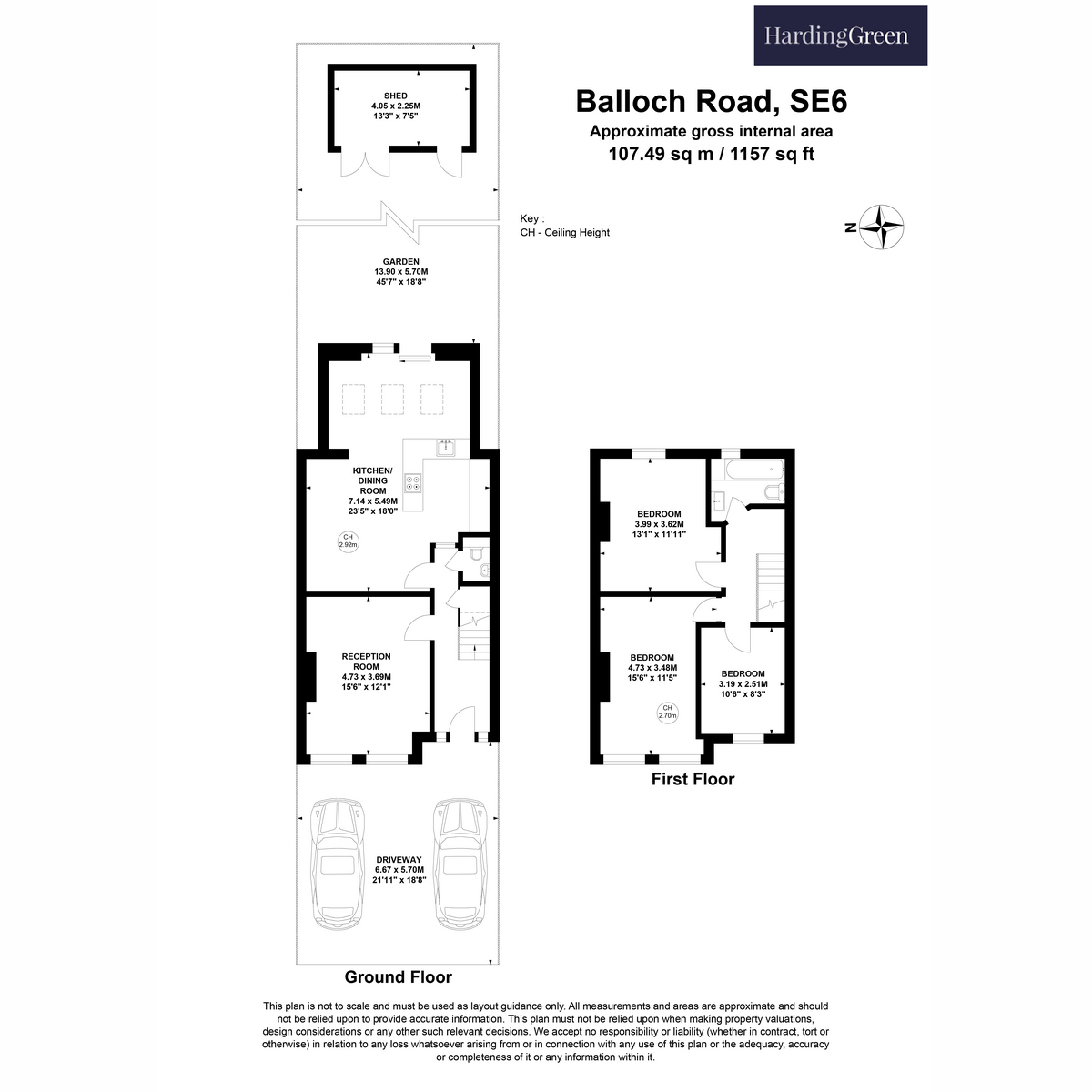 Balloch Road, London floorplan