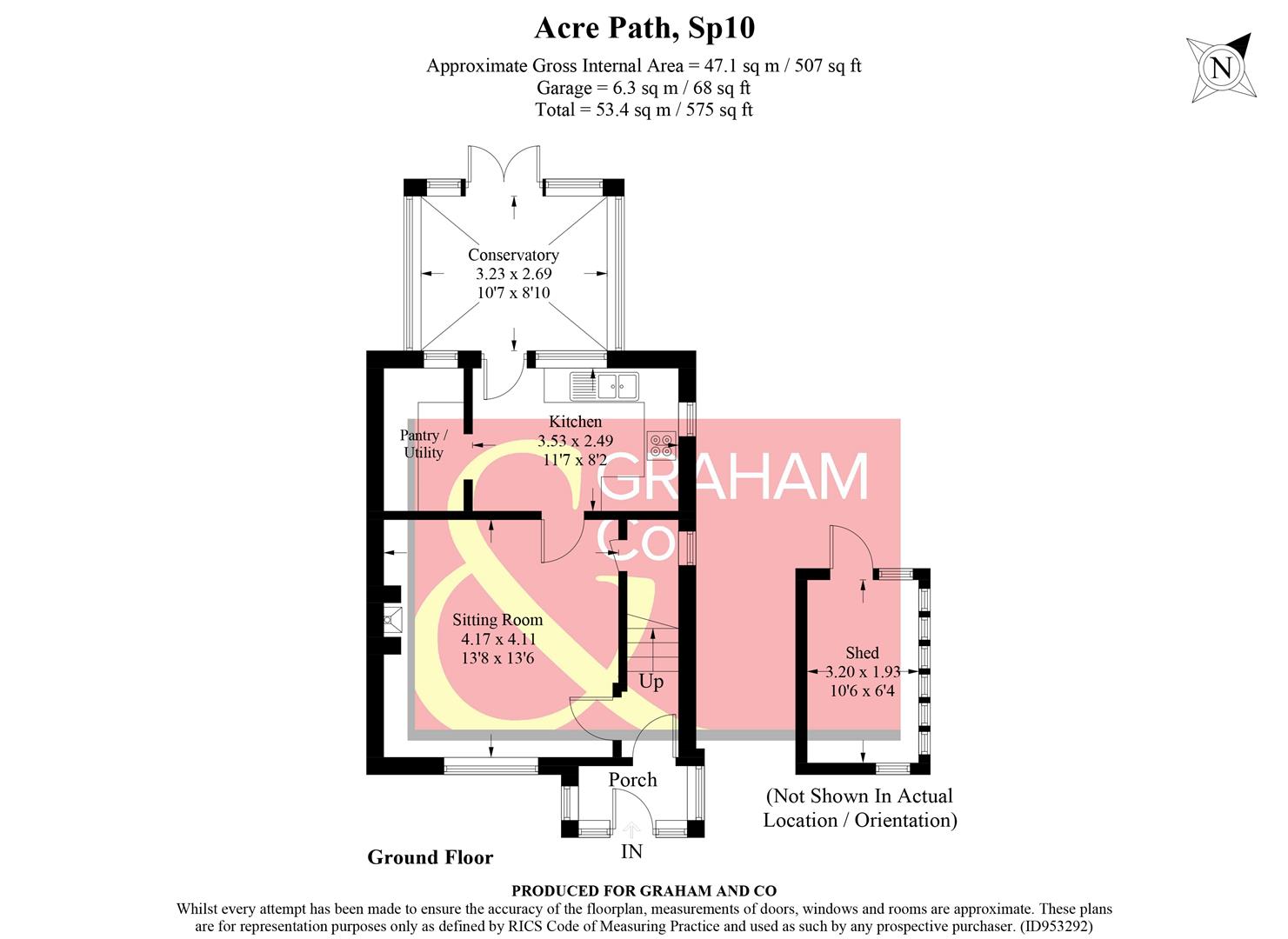 19, Acre Path, Andover floorplan