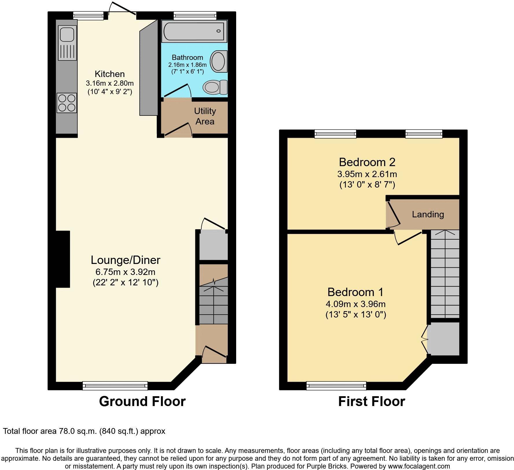 99, Howard Avenue, Bexley floorplan