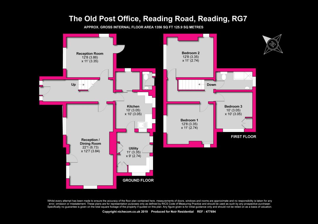 3 Bedrooms Detached house for sale in Reading Road, Padworth Common RG7