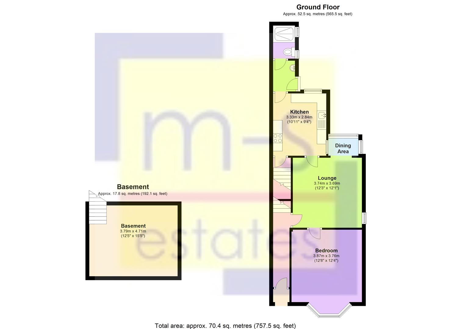 Trinity Avenue Lenton Nottingham Ng7 1 Bedroom Flat To Rent