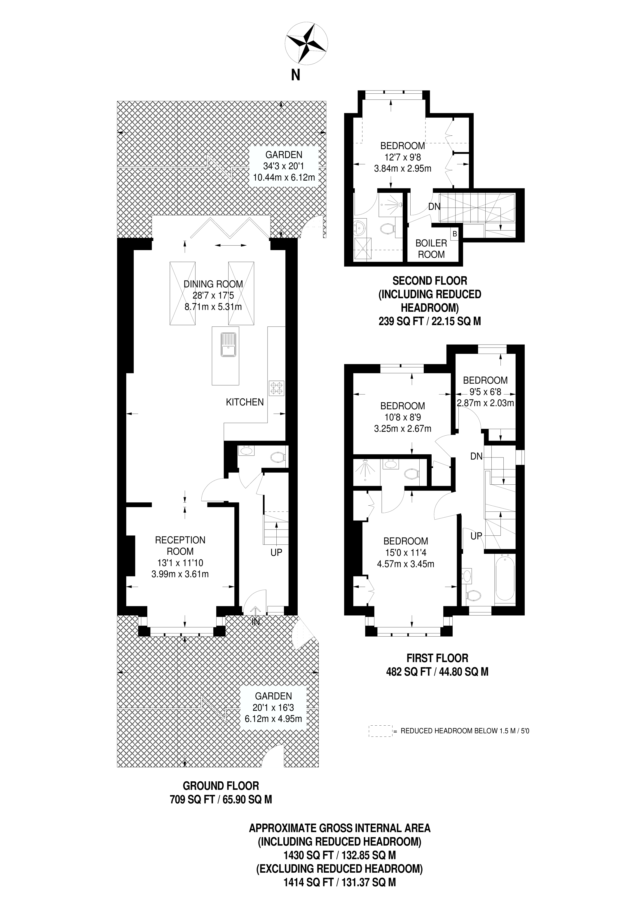 4 Bedrooms  to rent in Dalgarno Gardens, North Kensington, London W10