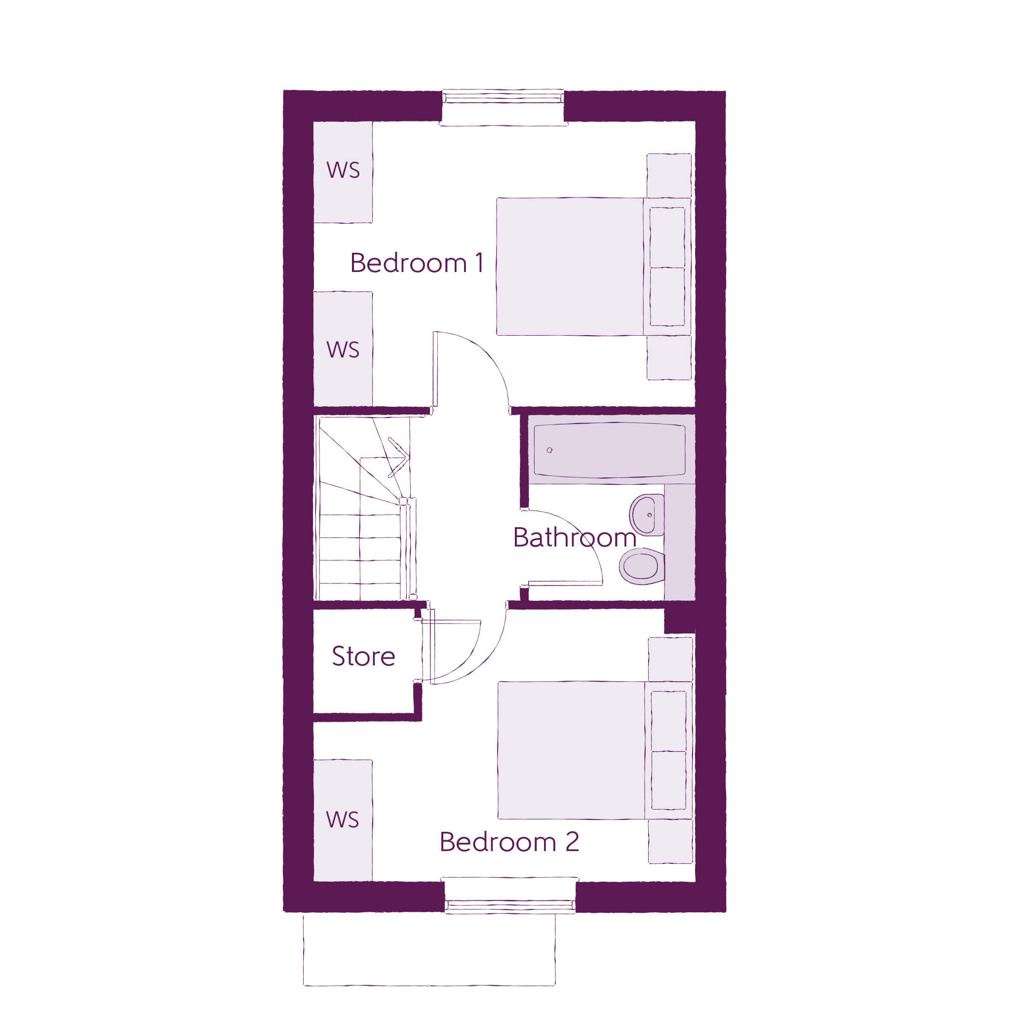 180, Ashland Road West, Sutton In Ashfield floorplan