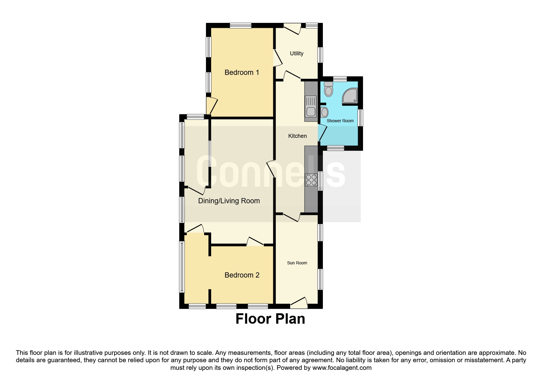 The Nest, Hampton Loade, Bridgnorth floorplan
