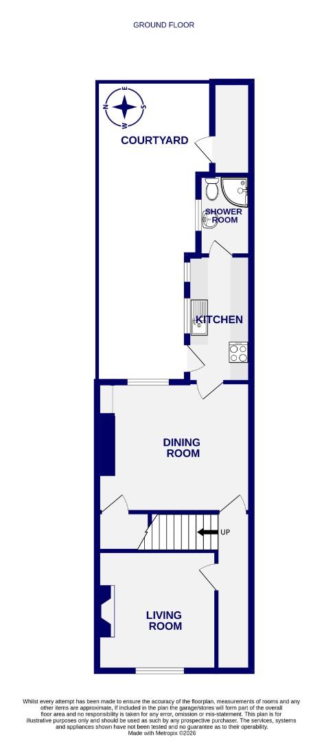 76, Ambrose Street, York floorplan