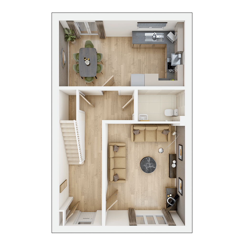 The Croxford - Plot 20, Swinnow Park, Racecourse Approach, Wetherby floorplan