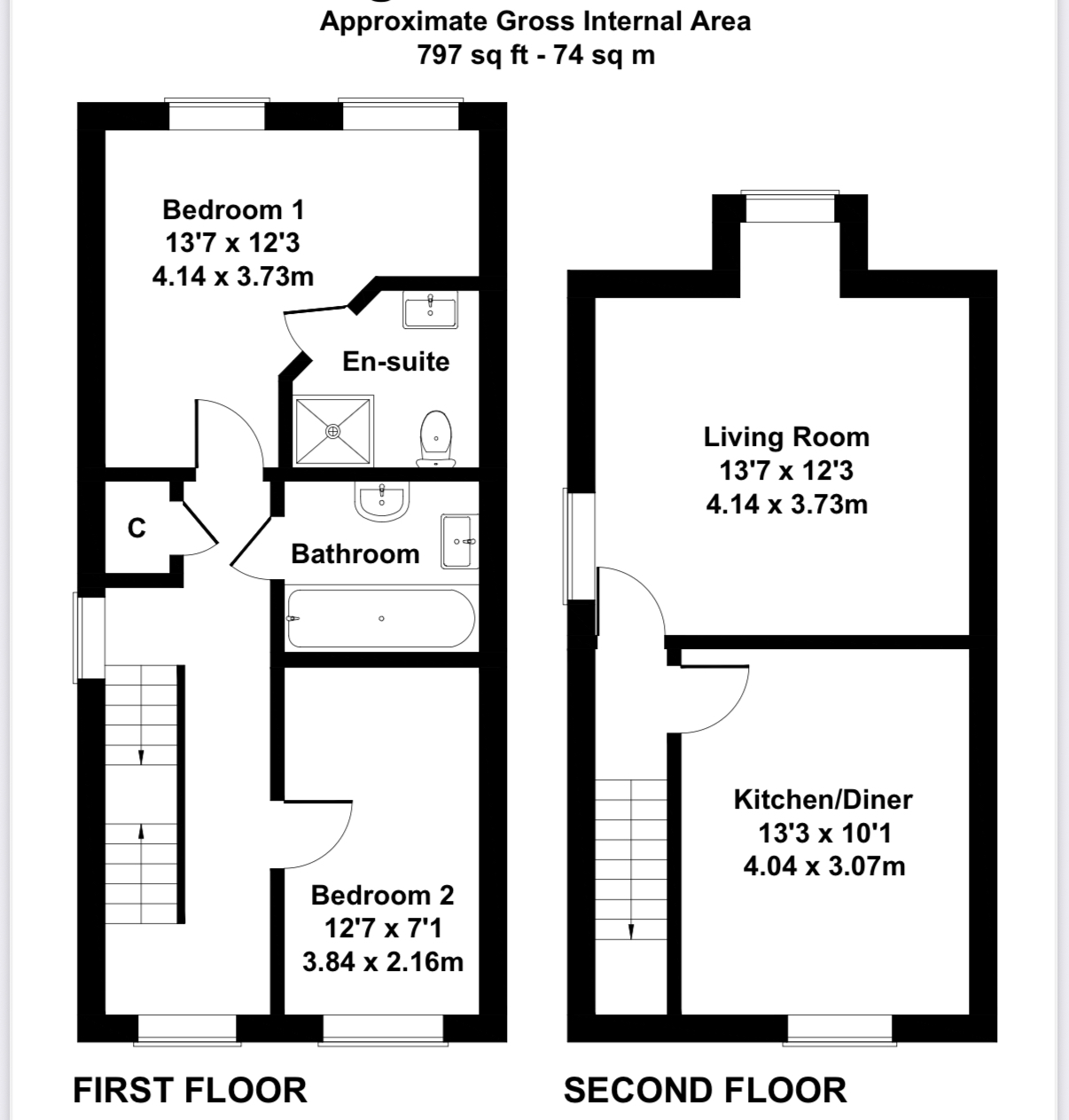 11, Dougall Close, Royal Tunbridge Wells floorplan