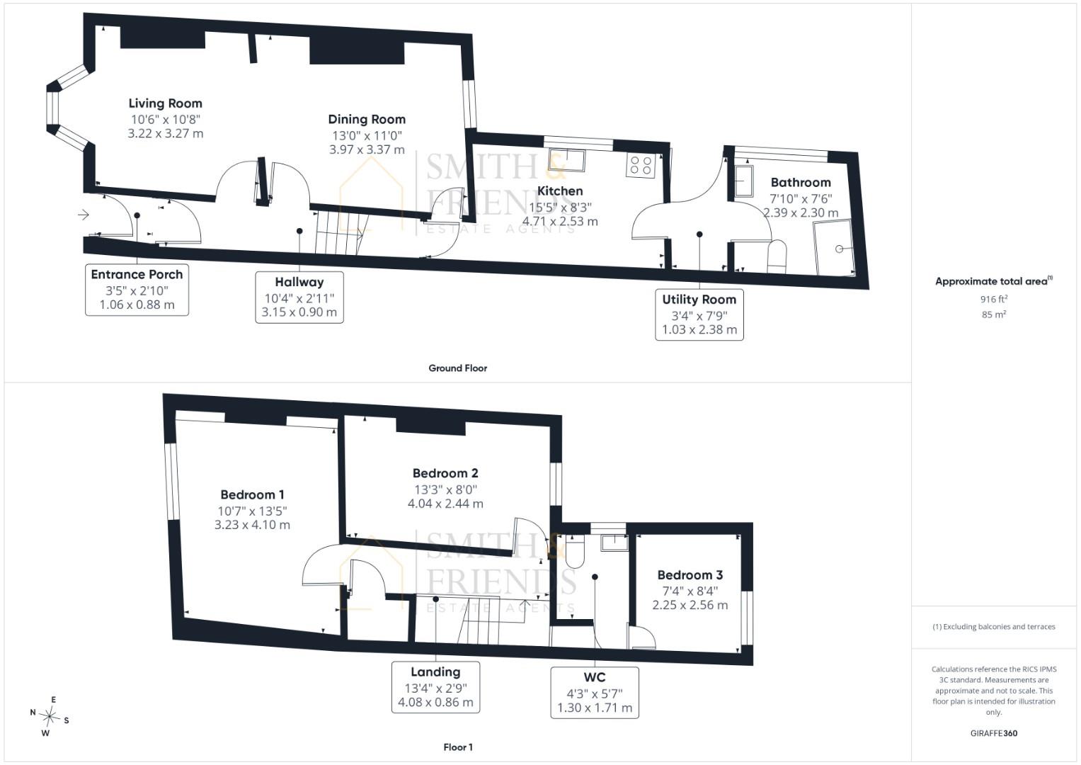 45, Brinkburn Road, Darlington floorplan