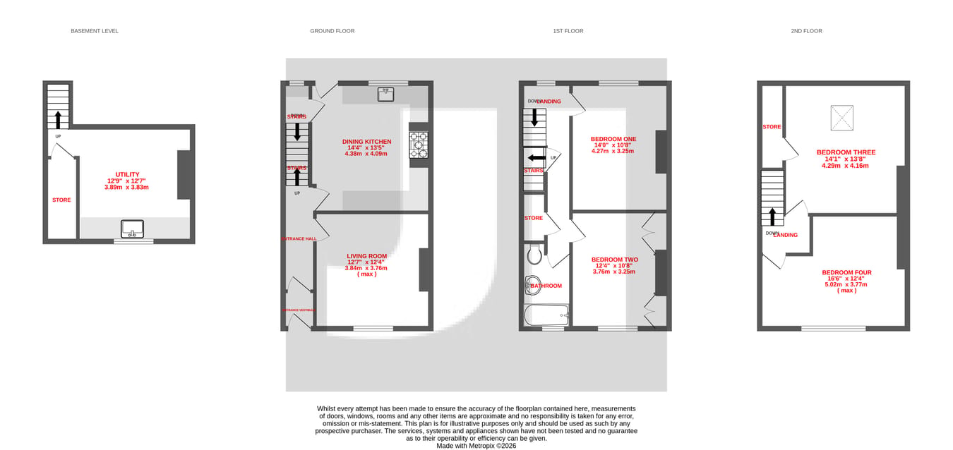 10, Bromley Road, Shipley floorplan