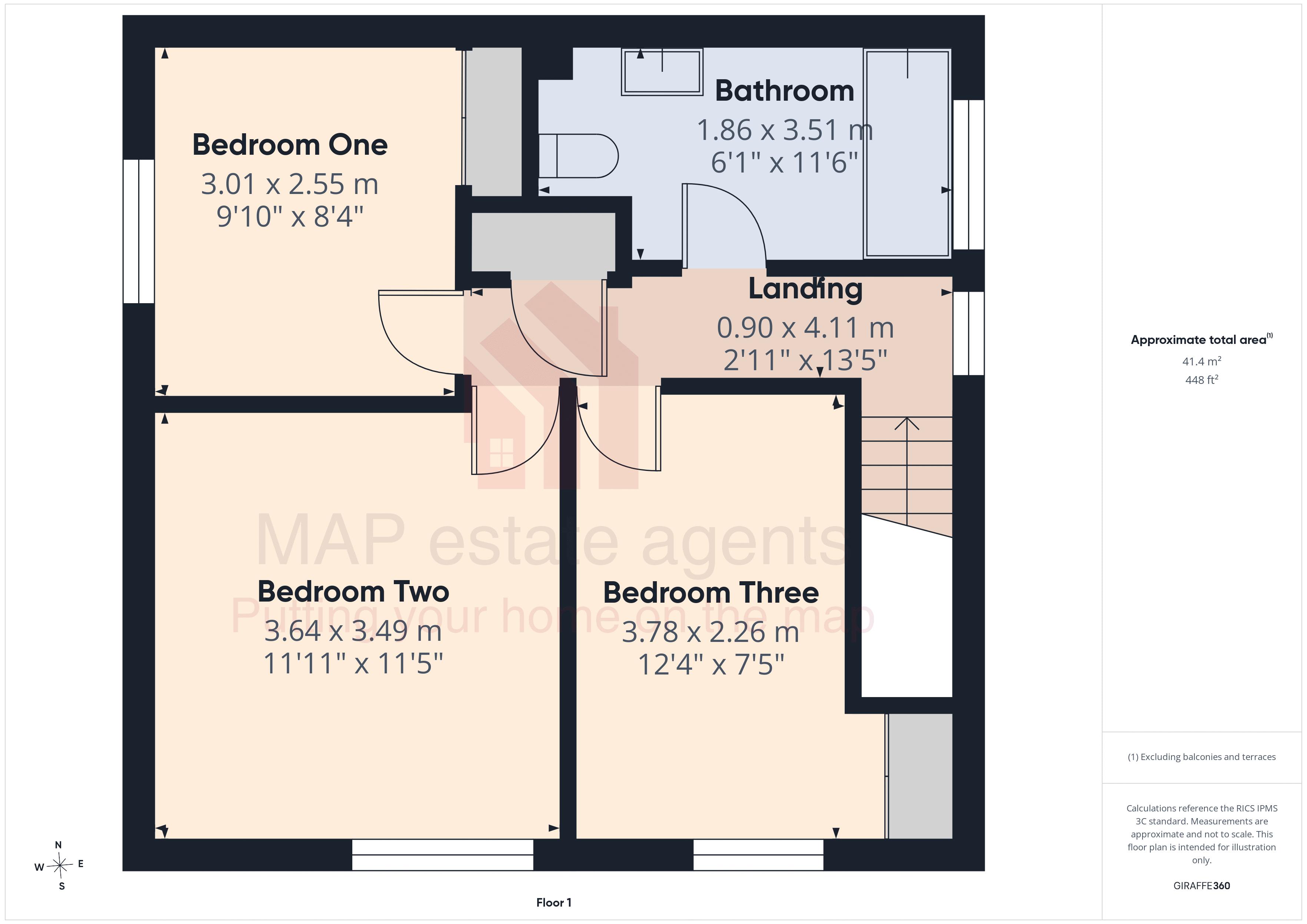 Chidlow 3, Old Vicarage Close, Truro floorplan