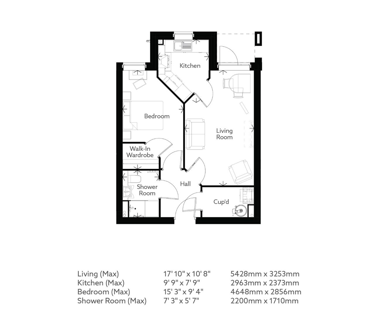54325434, Stour Gate, Barley Place, Blandford Forum floorplan