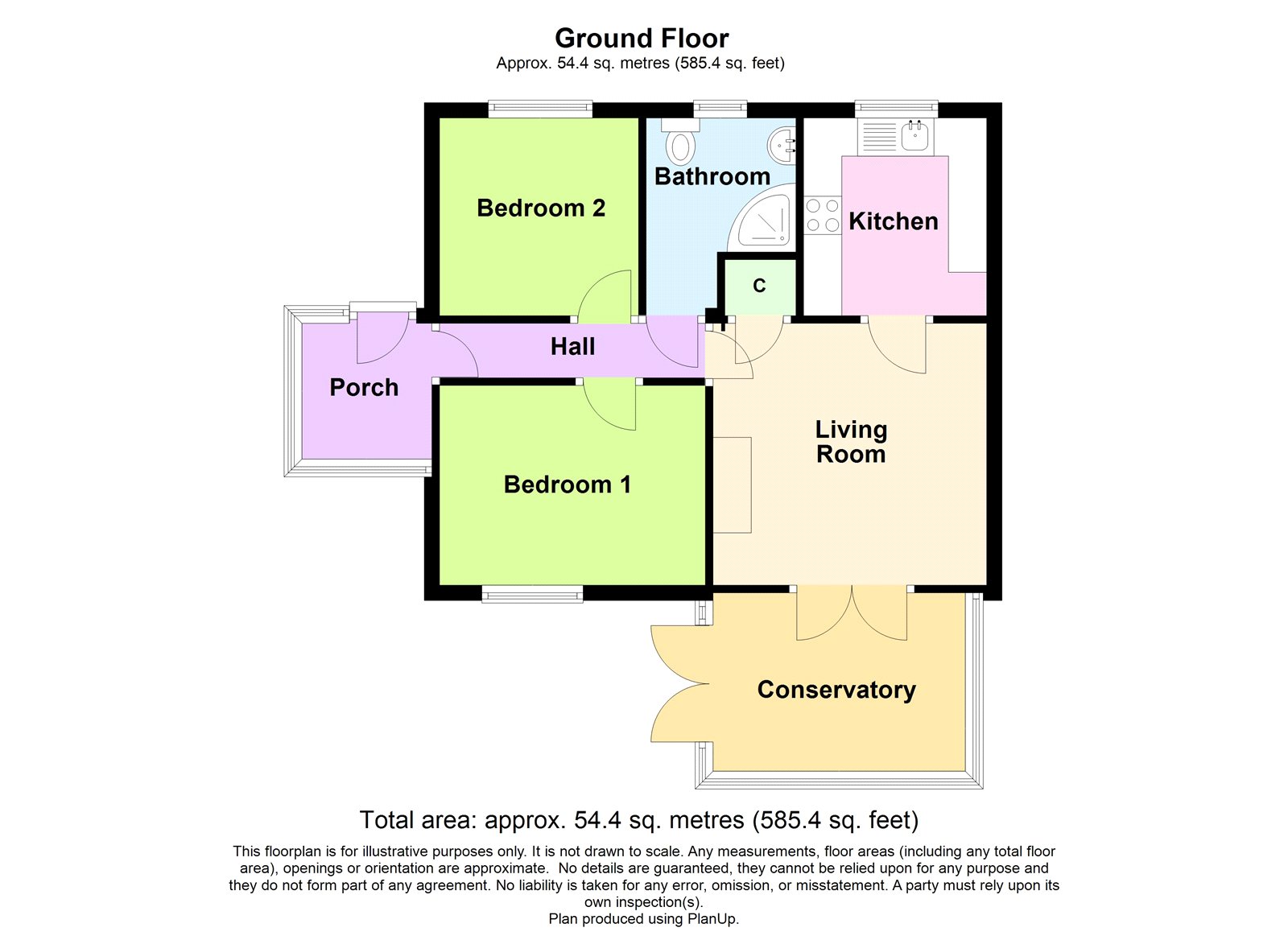 1 Heol Hafan,, Llanon, Ceredigion floorplan