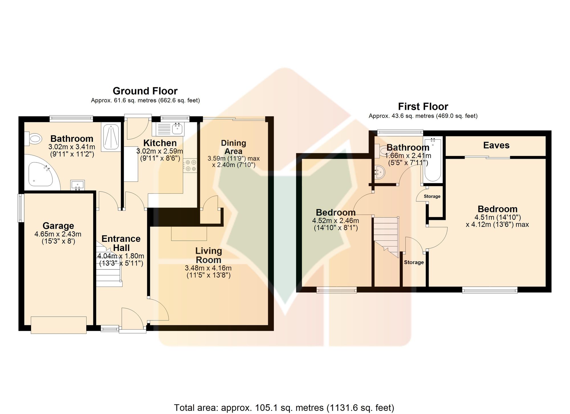 11 Astley Crescent, Gainsborough floorplan
