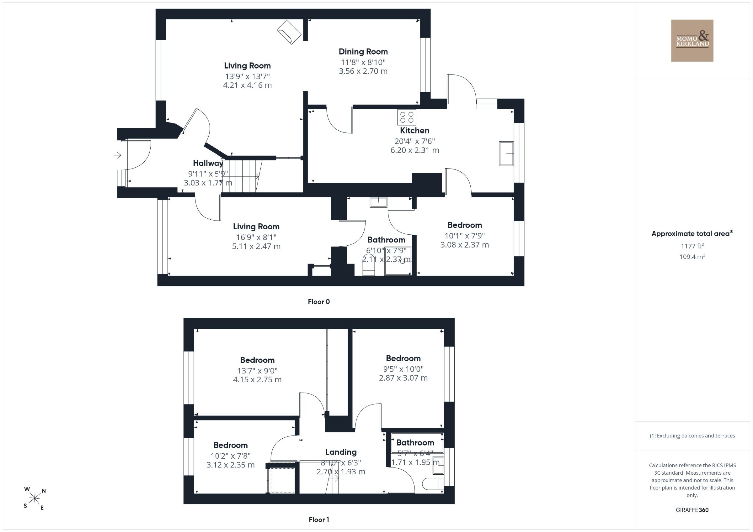 49 Borthwick Drive, Glasgow floorplan