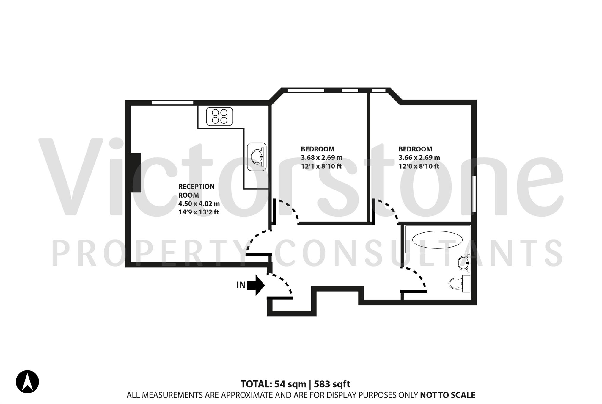 2 Bedrooms Flat to rent in Mount View Road, Crouch End, London N4