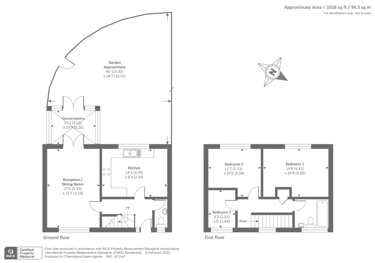 136, Queens Road, Carterton floorplan