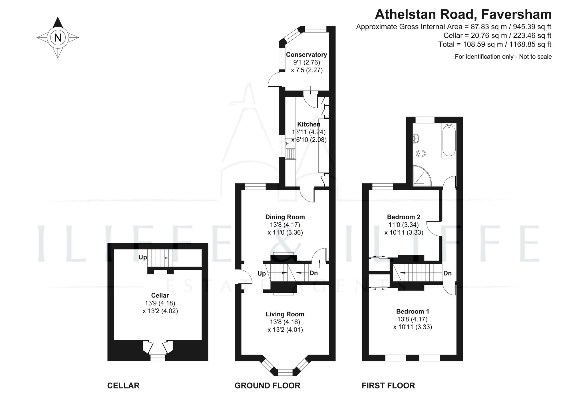 77 Athelstan Road, Faversham floorplan