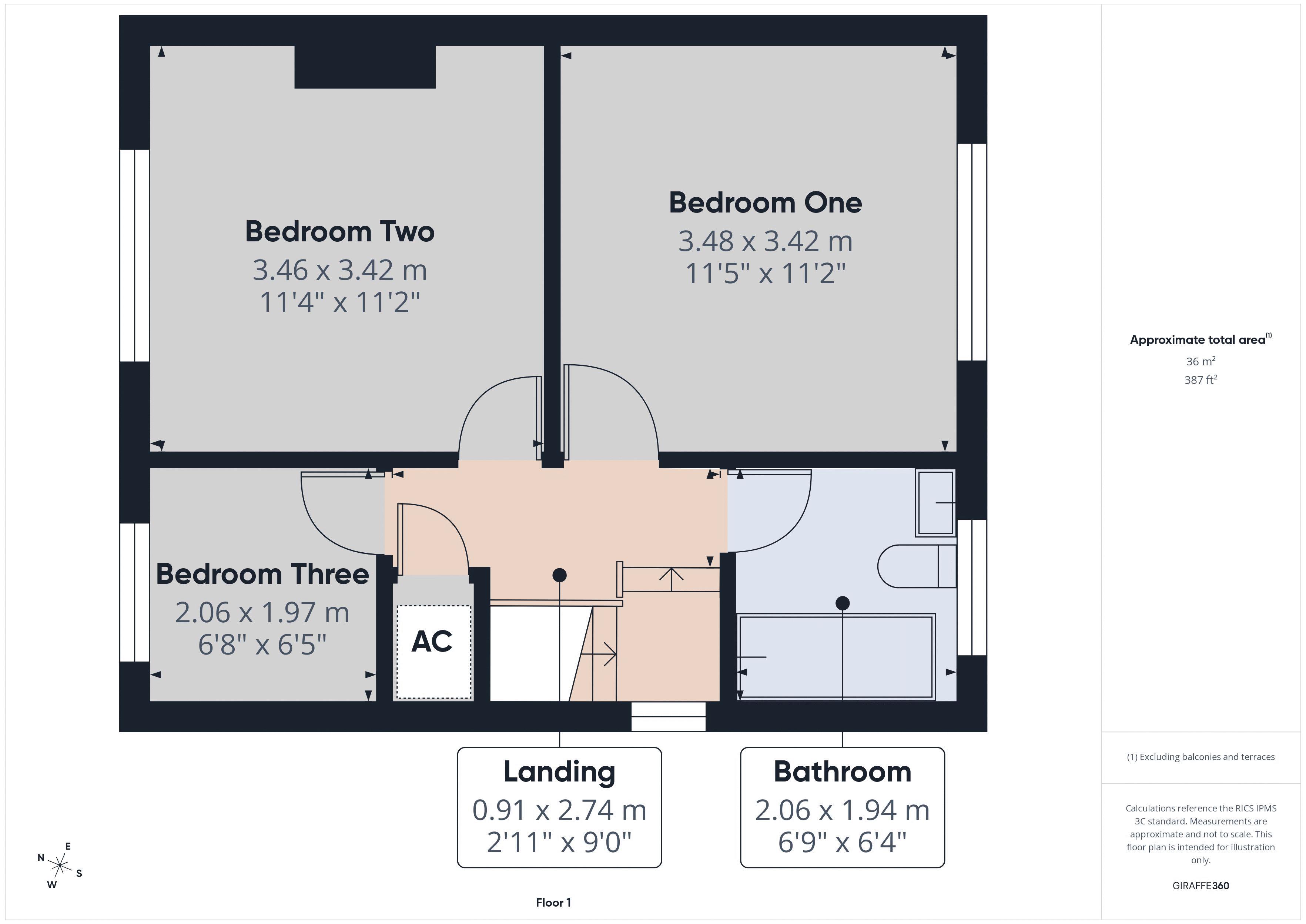 209, Chaldon Road, Caterham floorplan