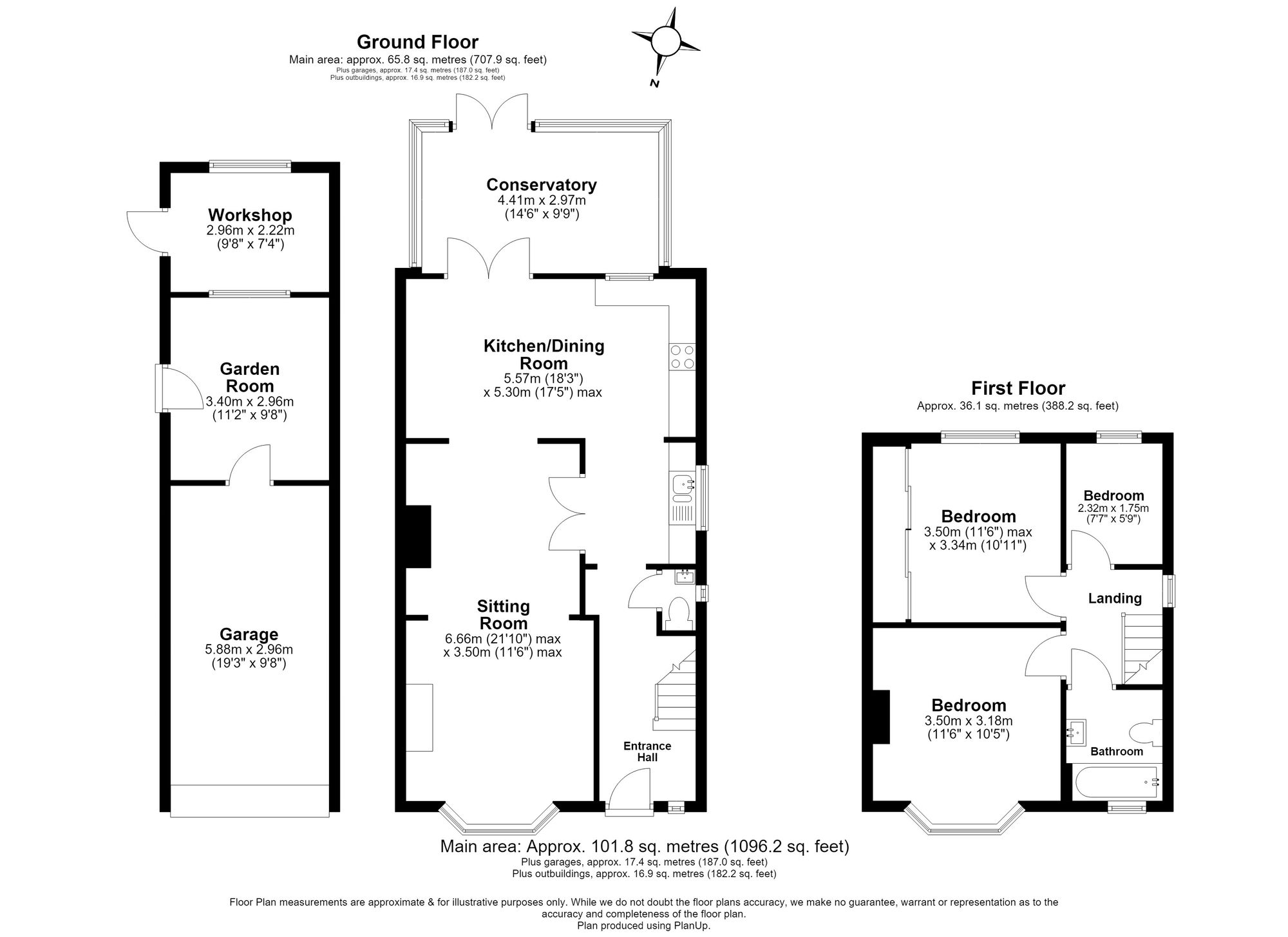 108 Station Road, Henlow floorplan