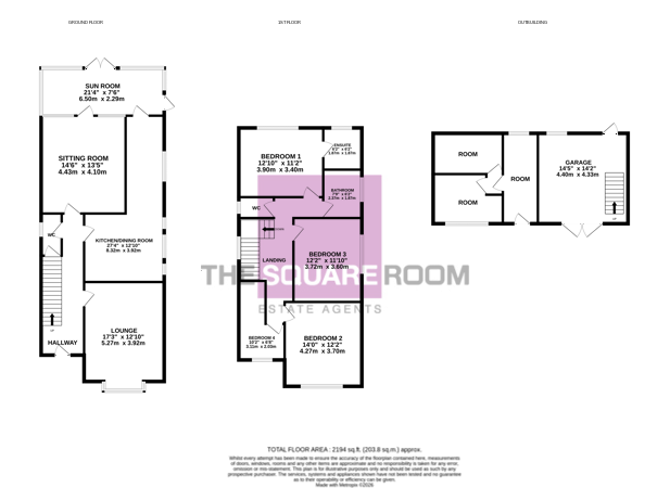 12, Cumberland Avenue, Blackpool floorplan