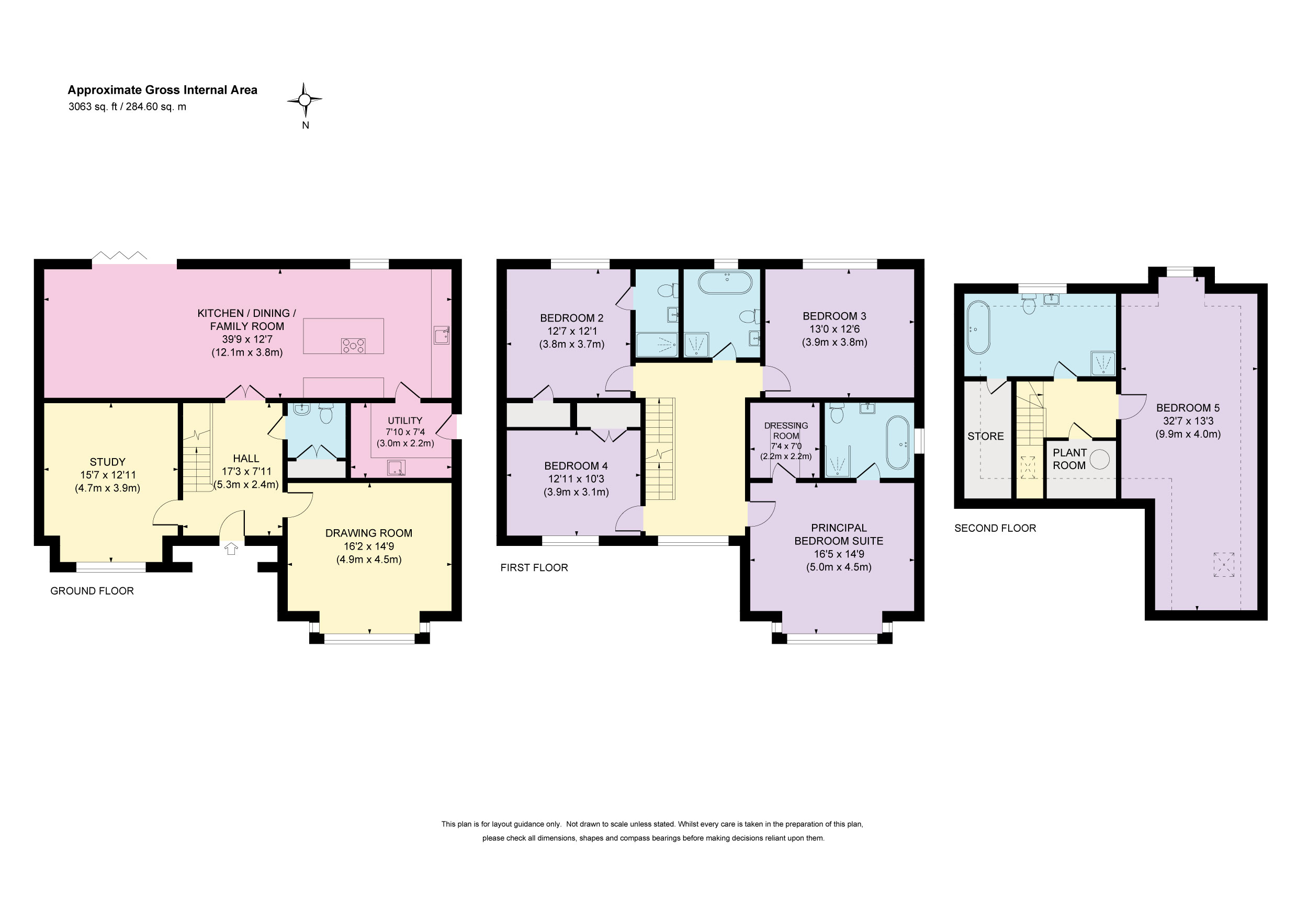 Horseshoe Crescent, Guildford floorplan