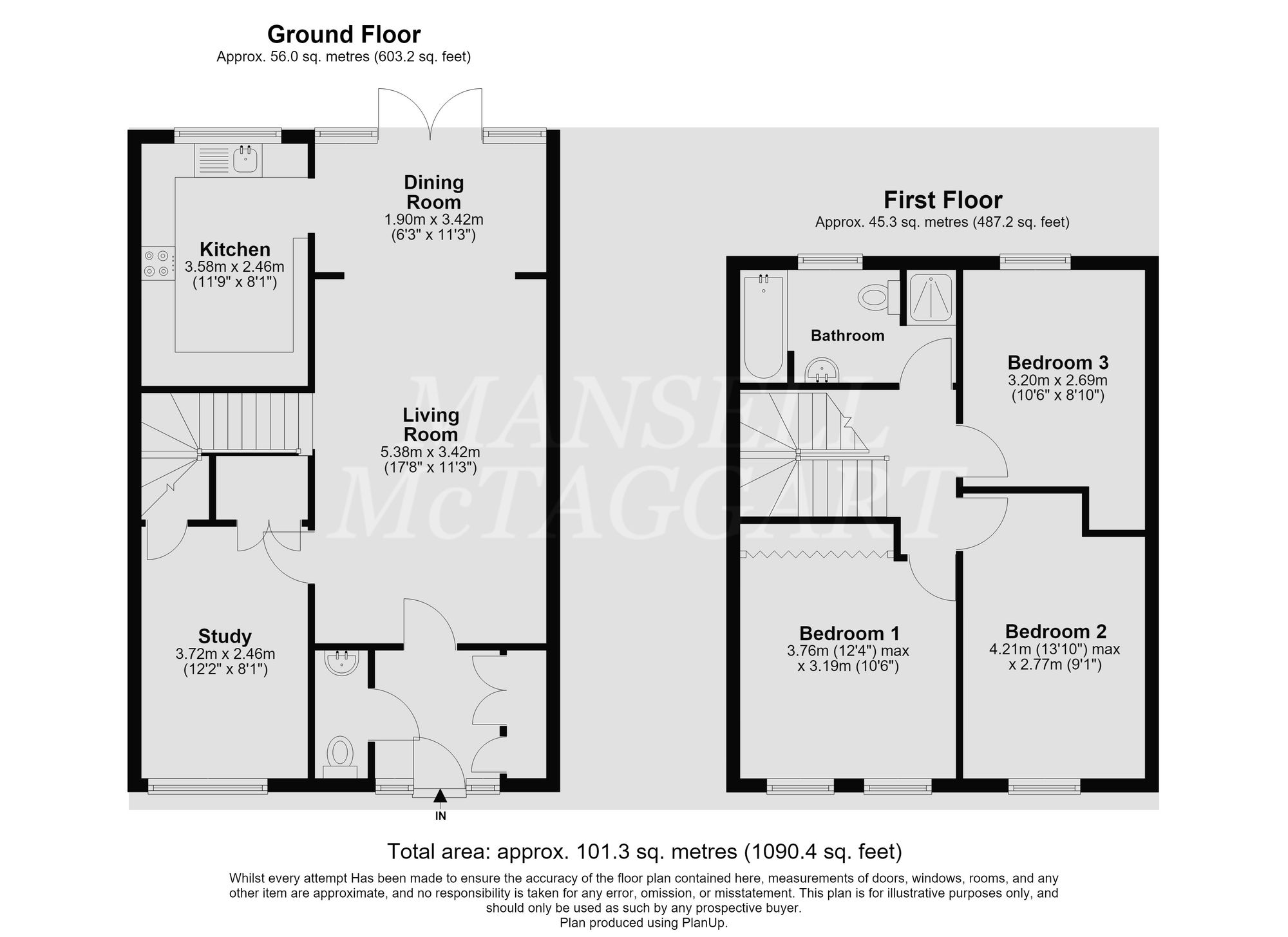 7 Brook Close, East Grinstead floorplan