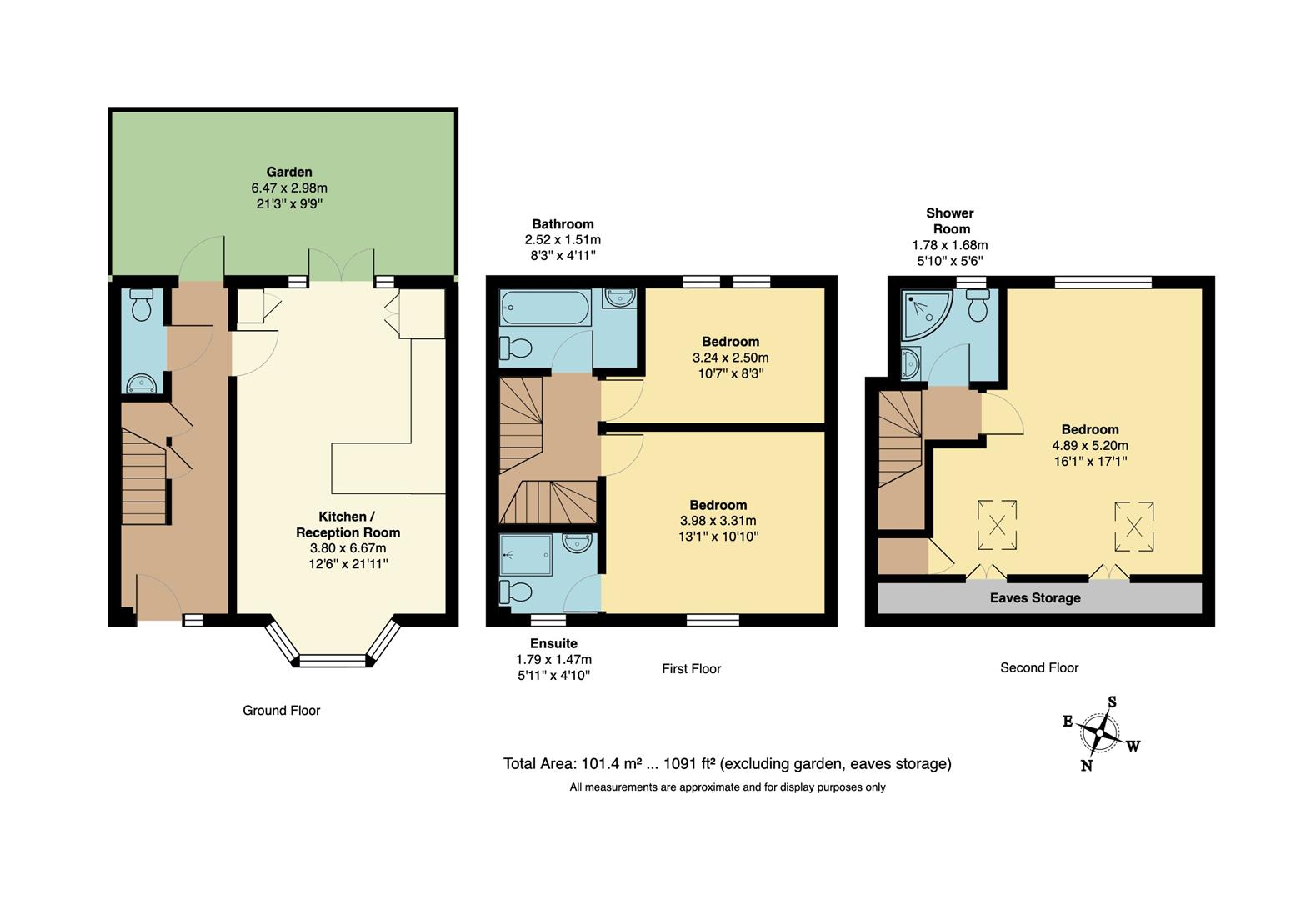 1A, Clarendon Road, London floorplan