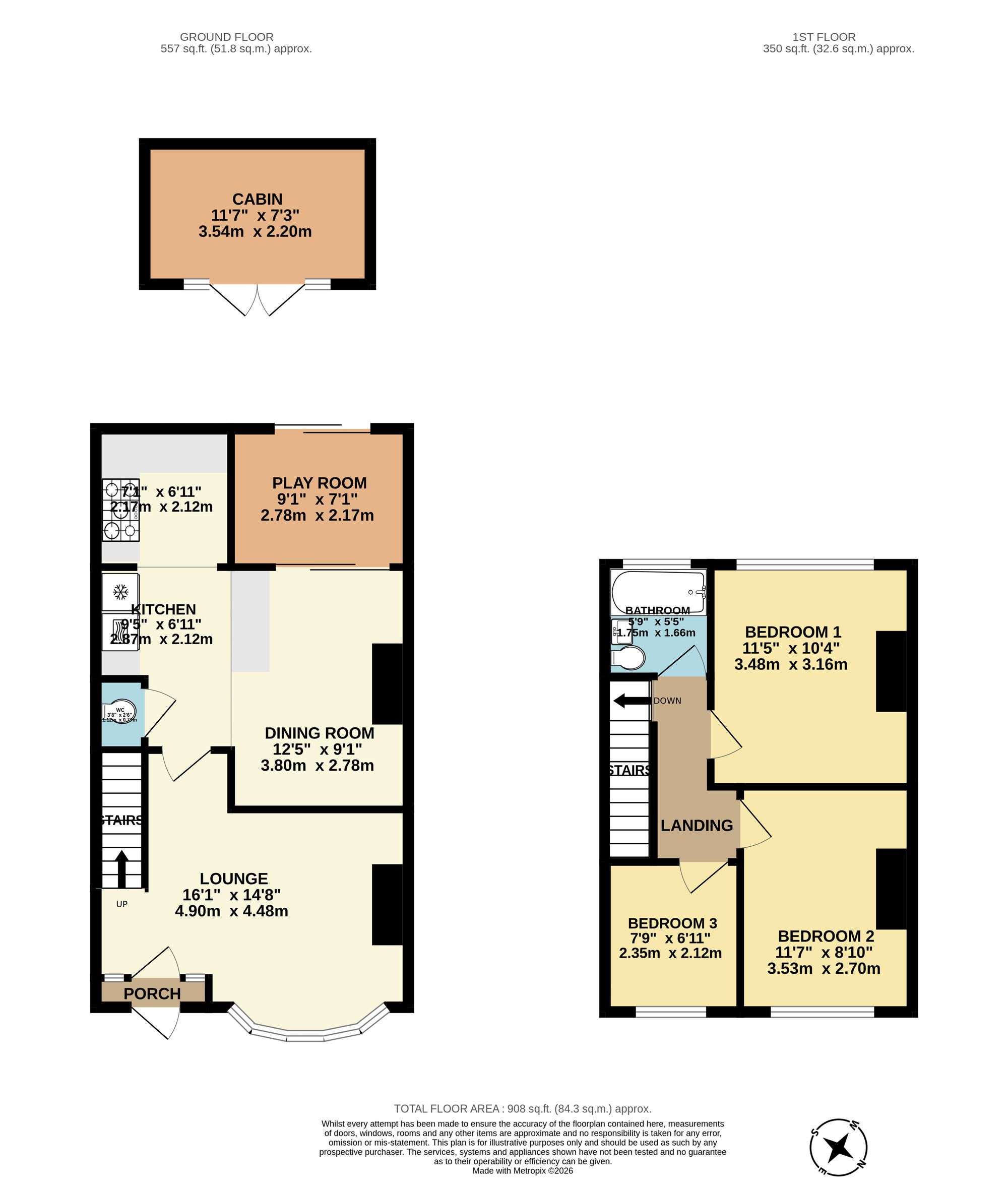 51 Haig Avenue, Rochester floorplan