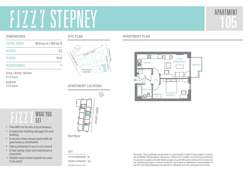 1 Bedrooms Flat to rent in Killick Way, Stepney Green E1