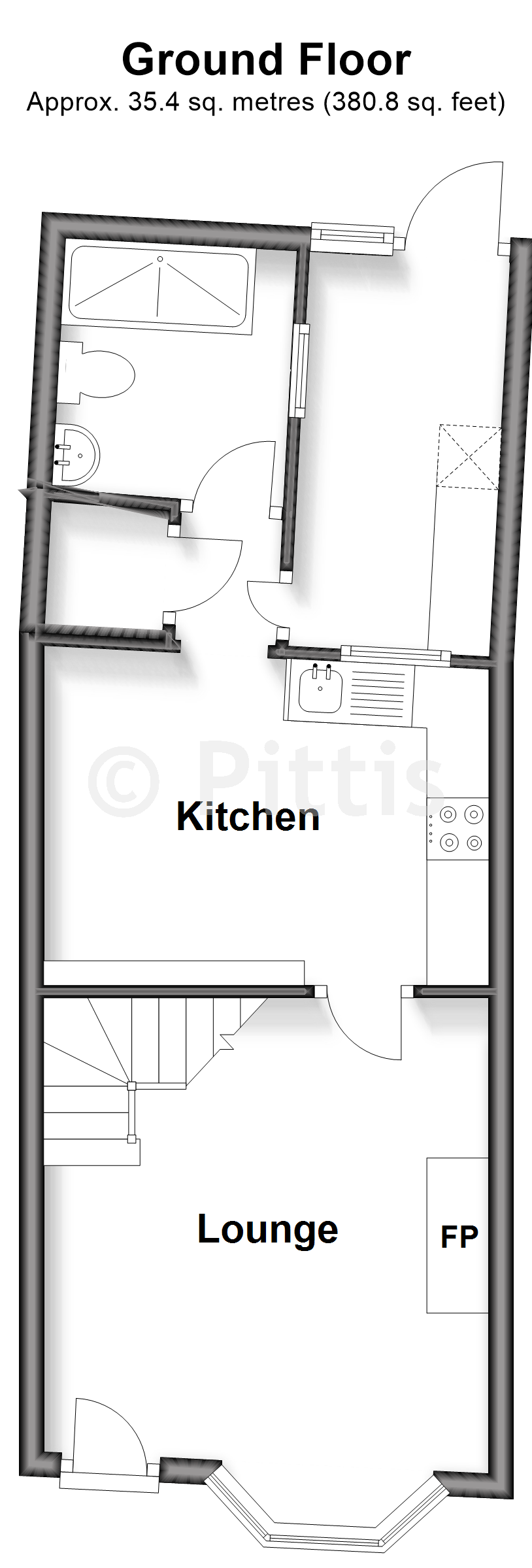 Linden Terrace, The Mall, Brading floorplan