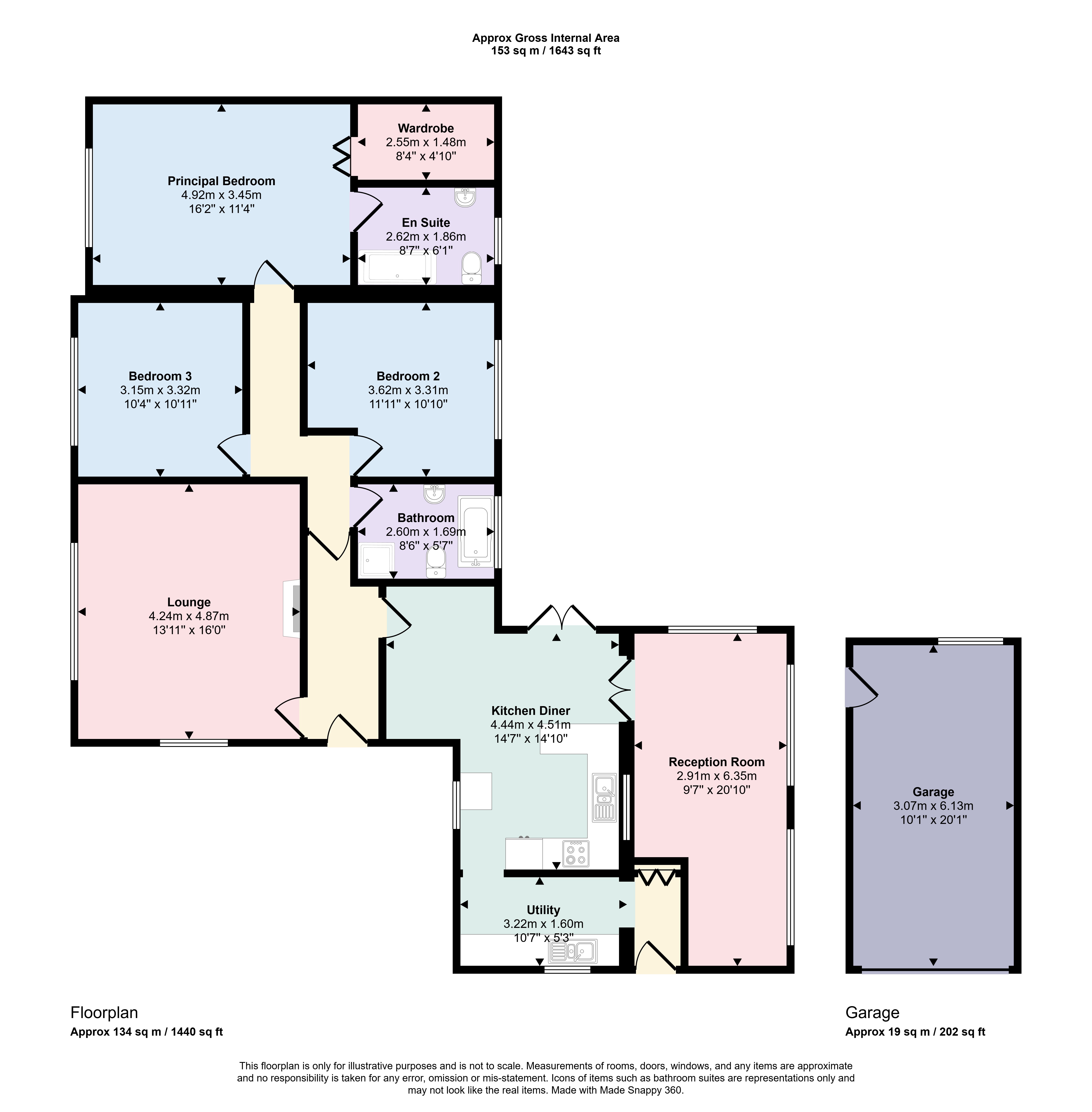 Ashfields, 12, Halgavor Road, Cornwall floorplan