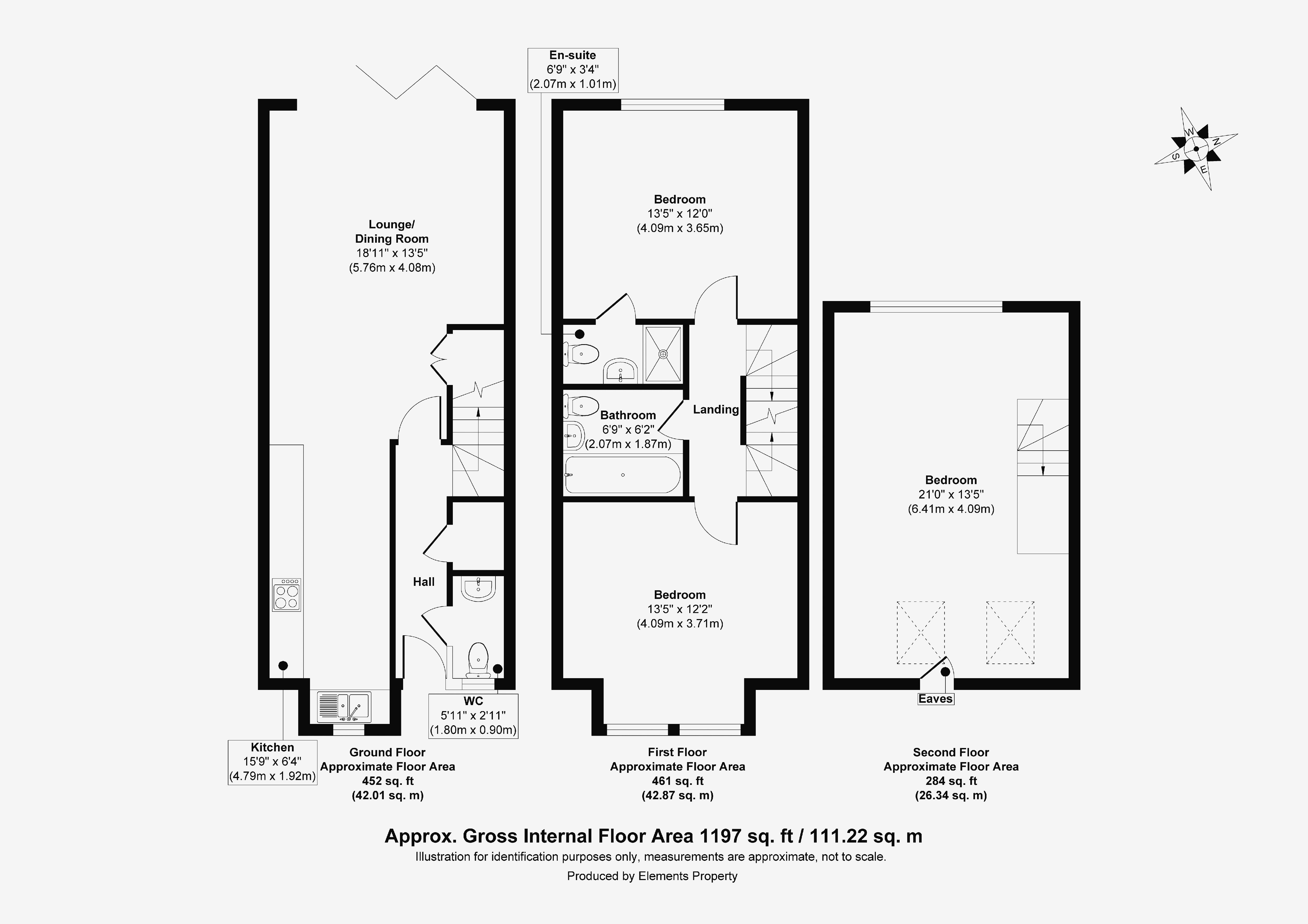 2 Park View, Station Road, Isfield floorplan