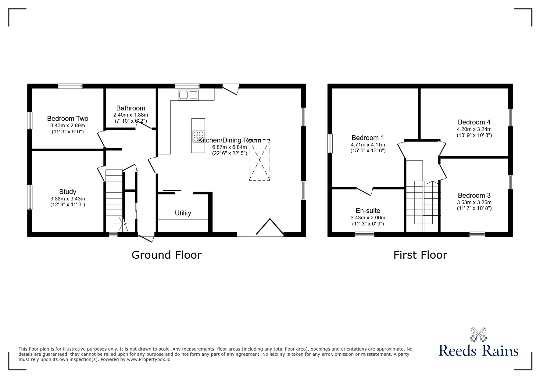 44, Blind Lane, Durham floorplan