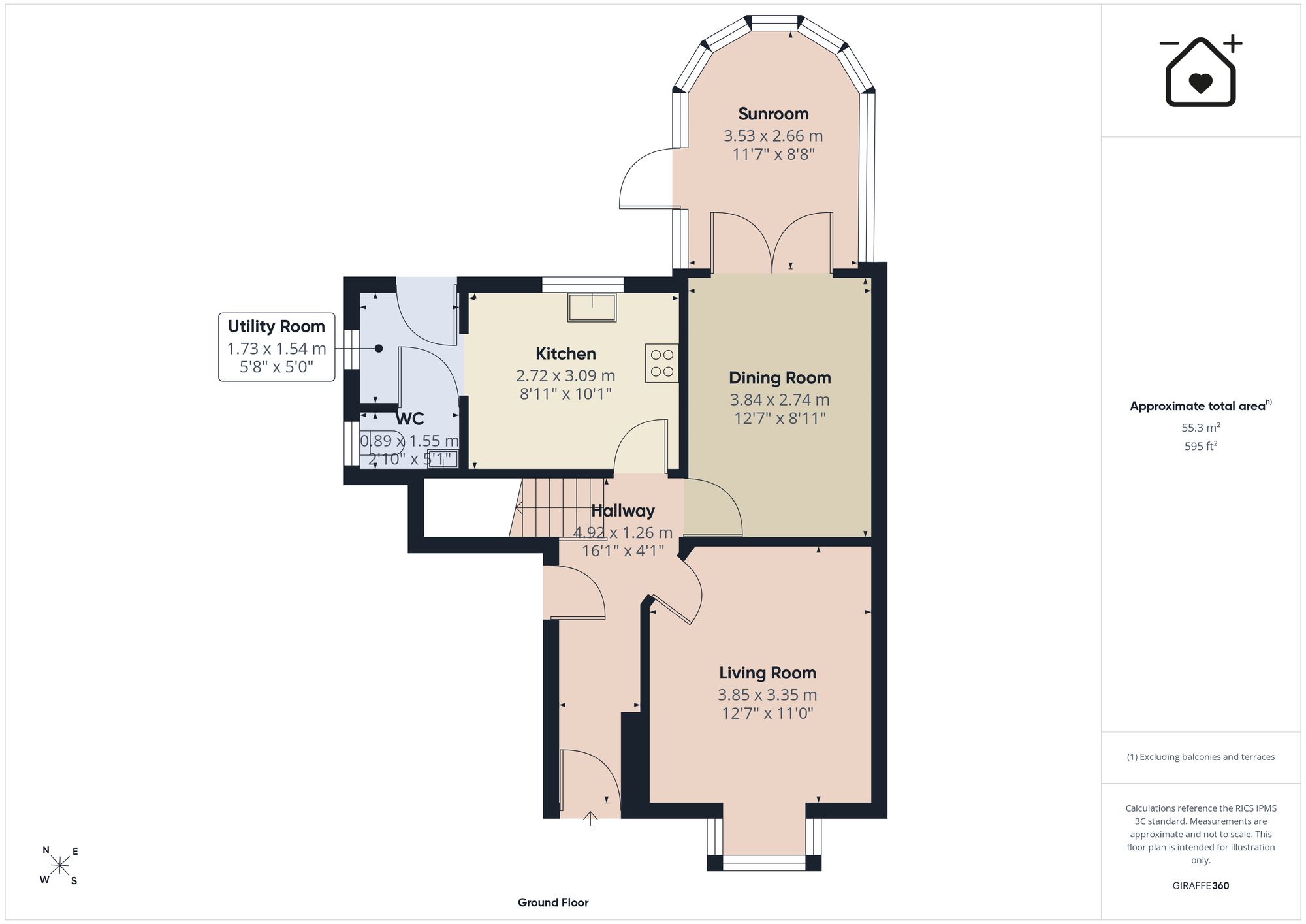 15 Herbert Thomas Way, Swansea floorplan
