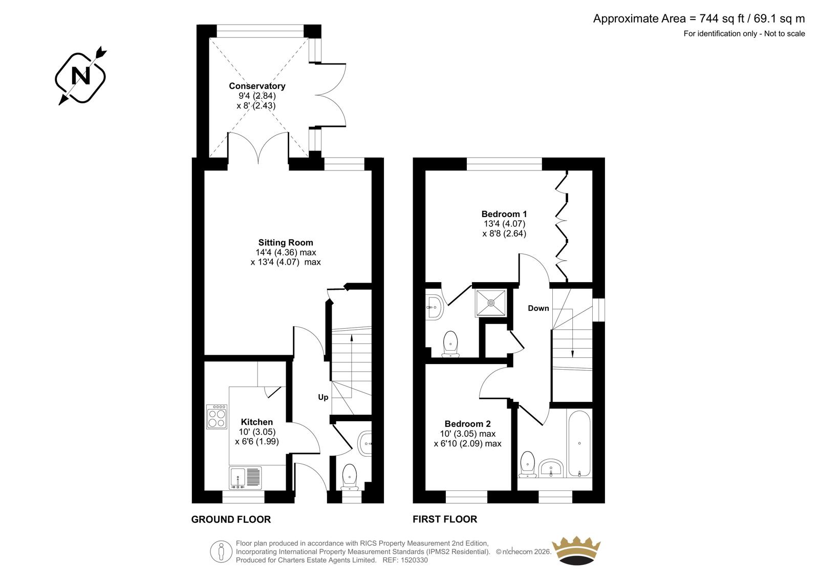 27, Eastbrooke Road, Alton floorplan