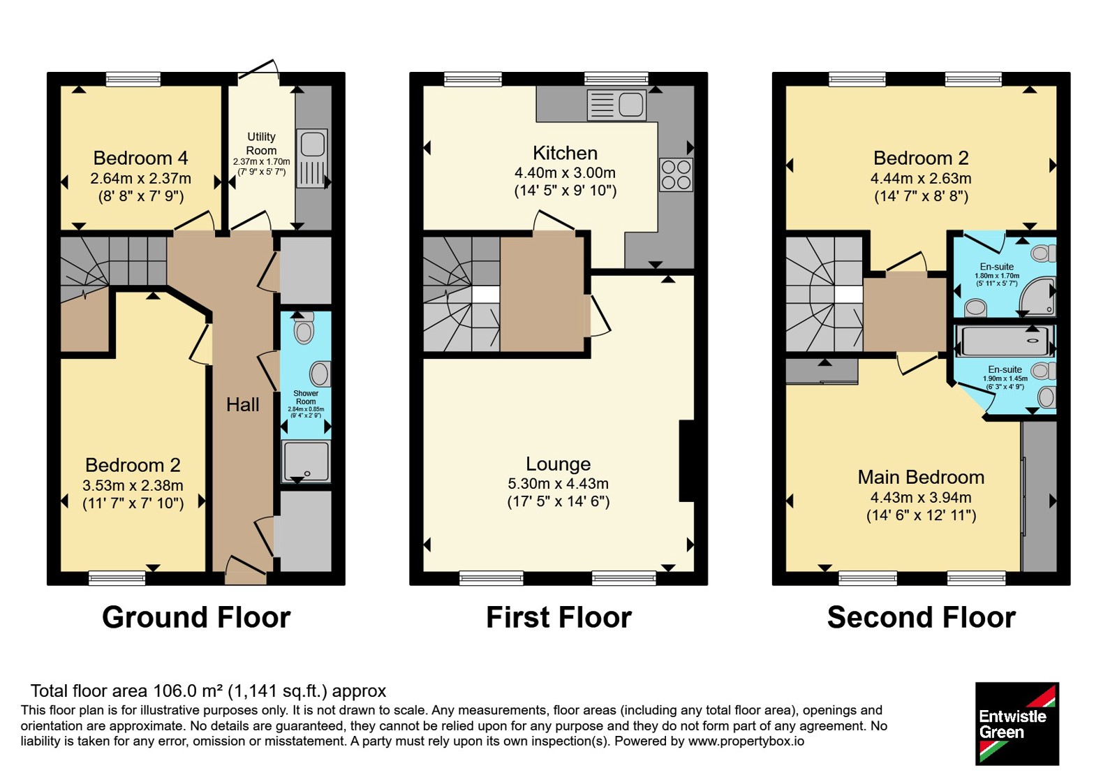 4, Hazel Pear Close, Bolton floorplan