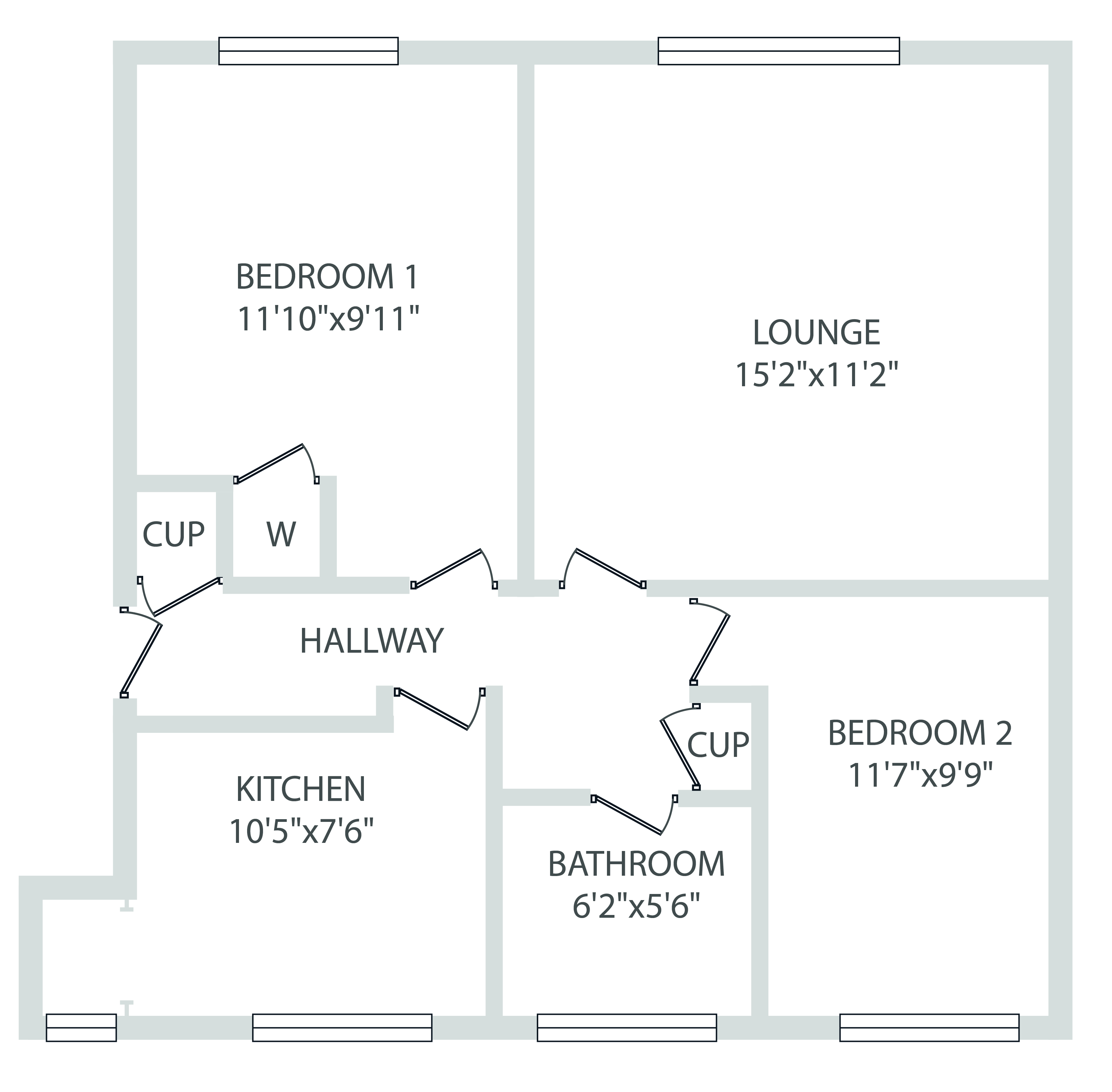 2 Bedrooms Flat for sale in Freelands Crescent, Old Kilpatrick, Glasgow G60