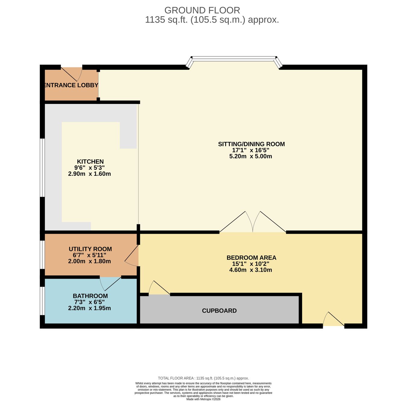 46, London Road, Bexhill-on-Sea floorplan