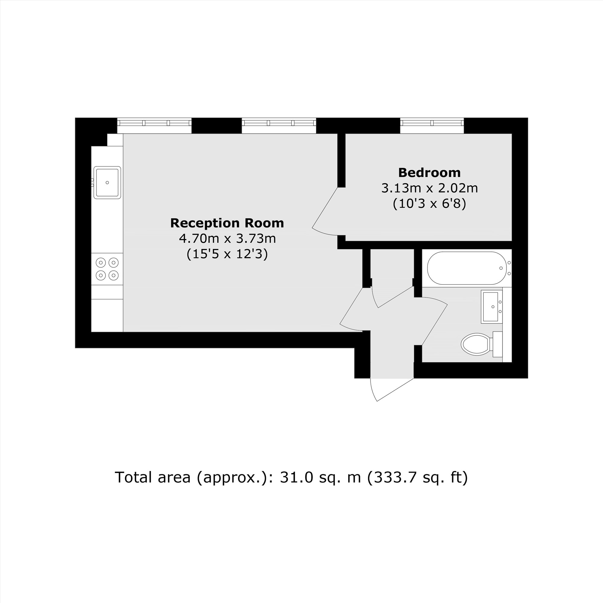 Cumberland Place, London floorplan
