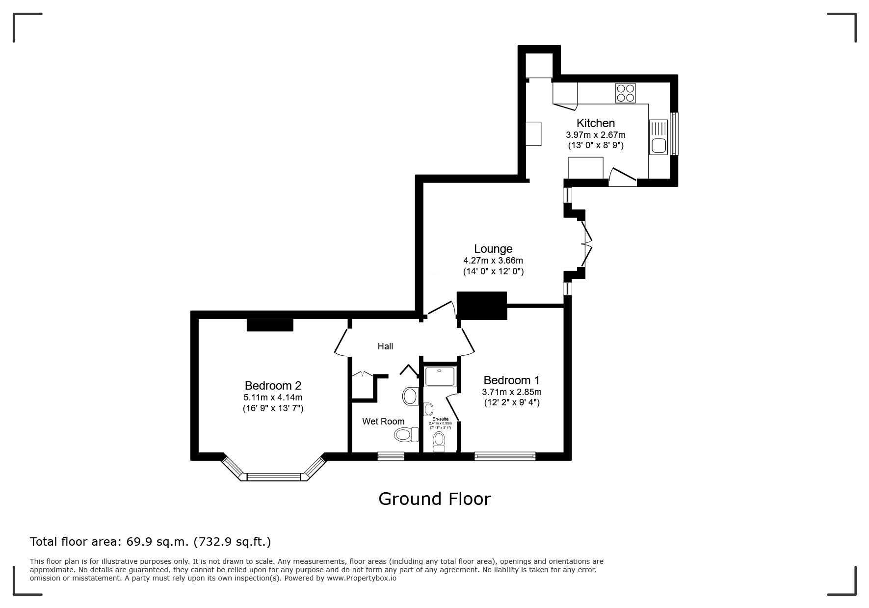 1 The Willows,, Lane End Road, Bembridge floorplan