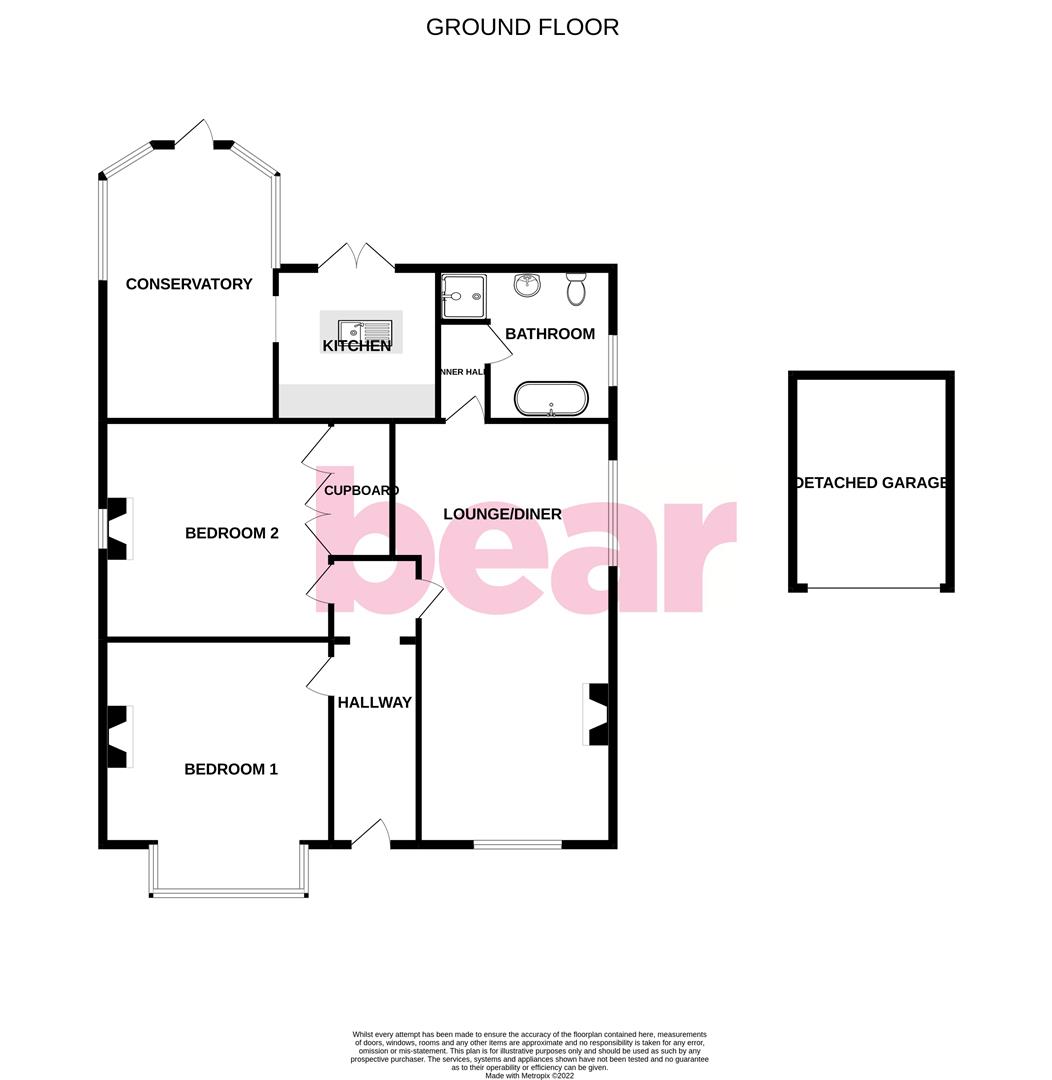 St. Clements Avenue, LeighOnSea SS9, 2 bedroom detached bungalow for