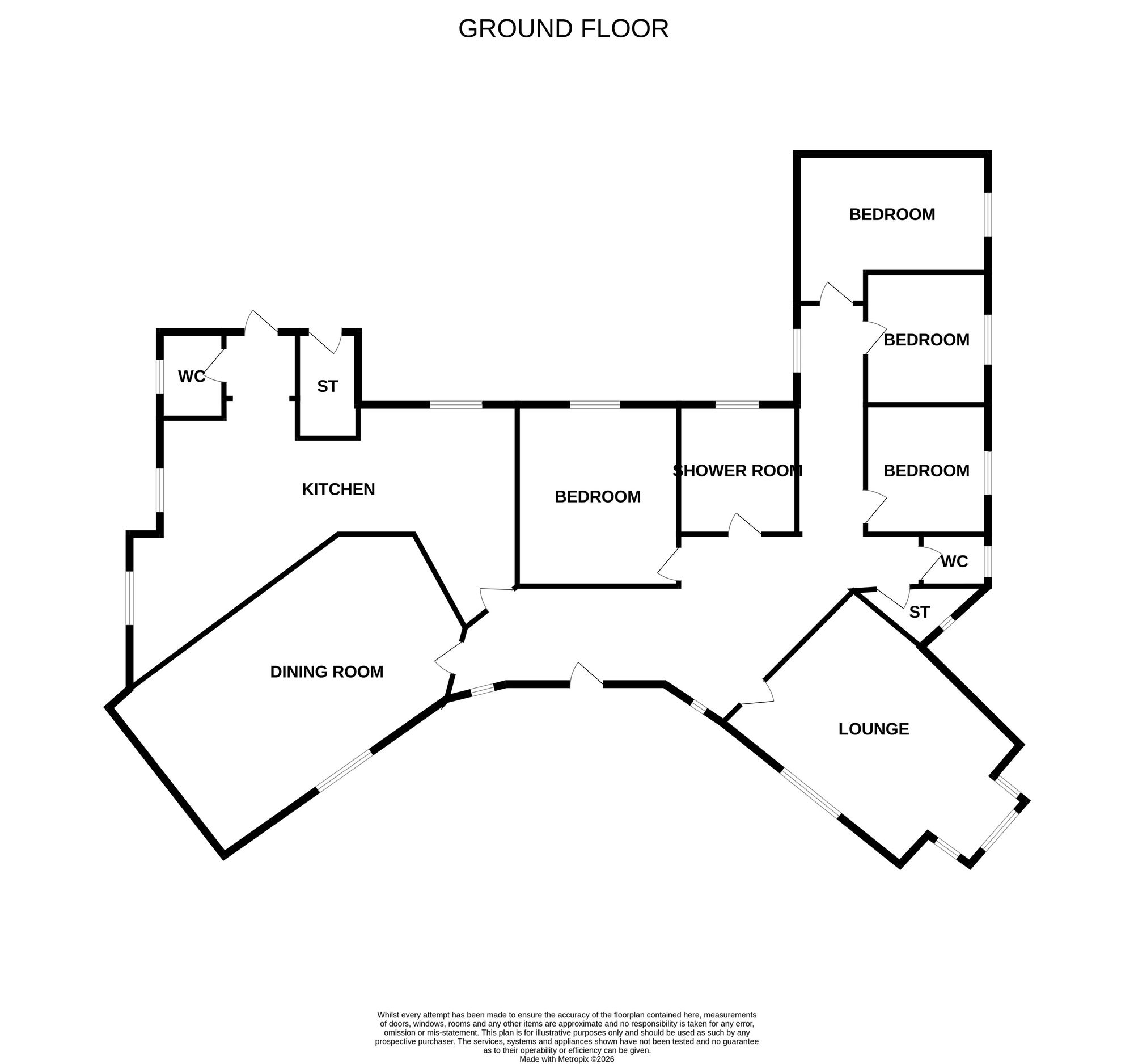 44 Dollar Road, Tillicoultry floorplan