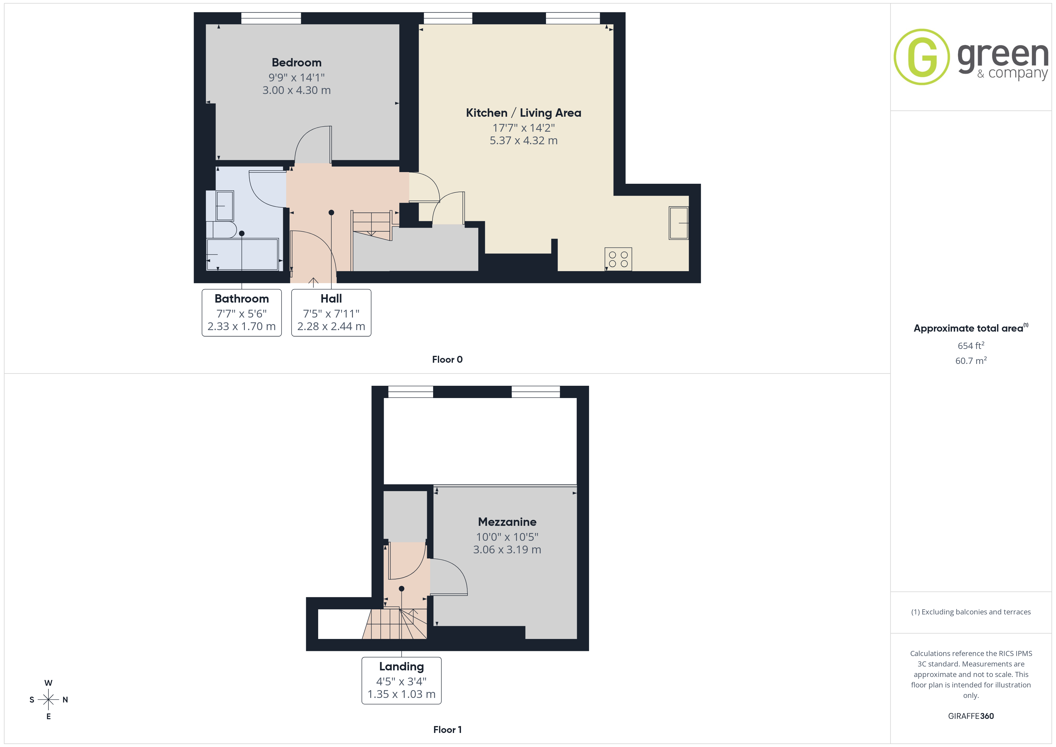 108, Highcroft Hall, Birmingham floorplan